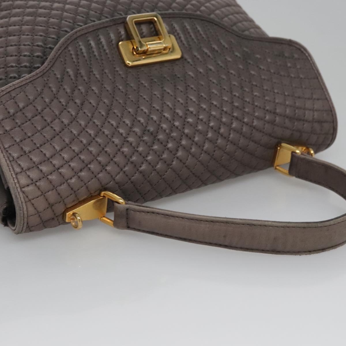 Bally Brown Leather Handbag (Pre-Owned)