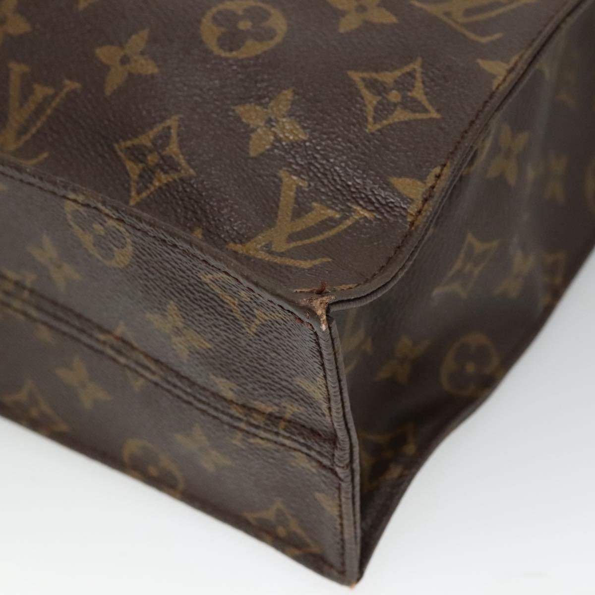 Louis Vuitton Sac Plat Brown Canvas Handbag (Pre-Owned)