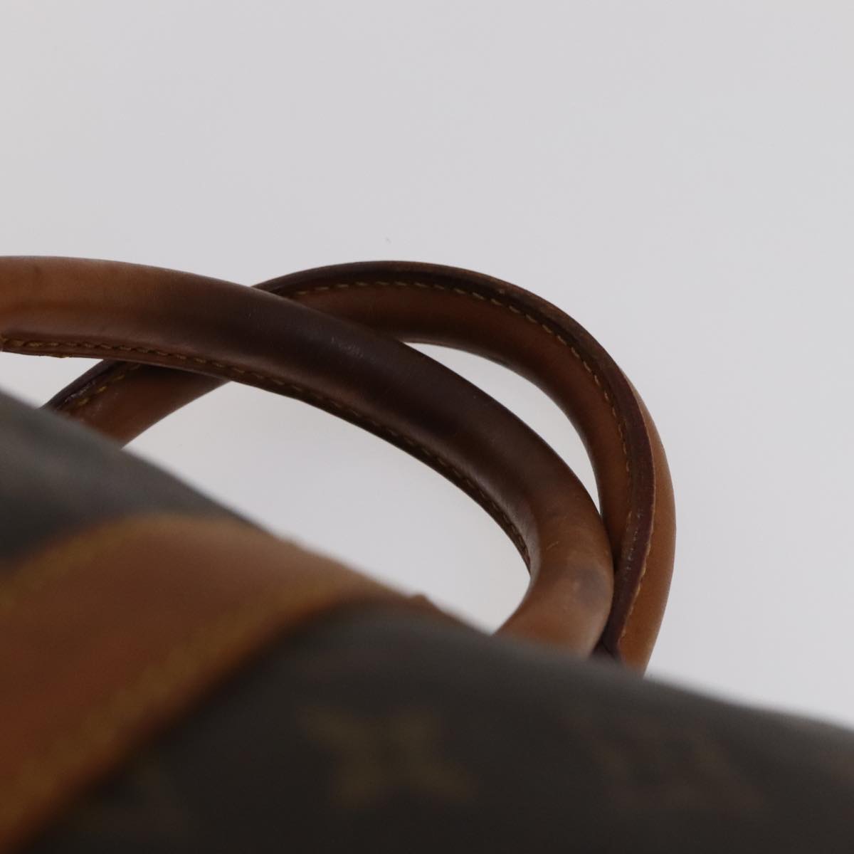 Louis Vuitton Keepall 55 Brown Canvas Travel Bag (Pre-Owned)