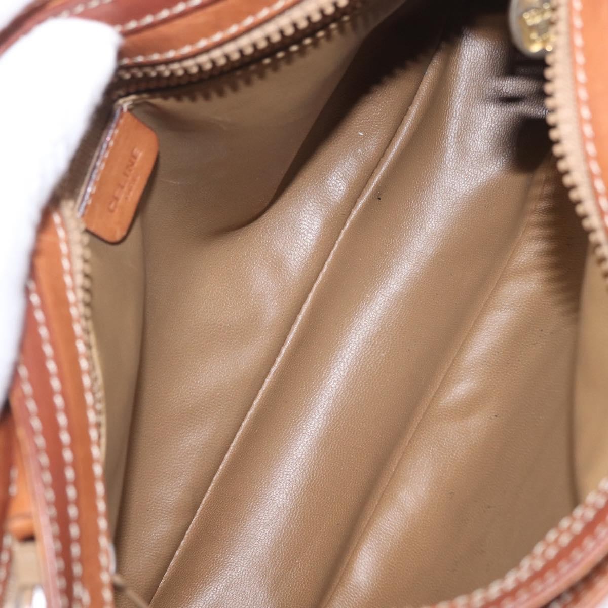 Celine Tote Canvas Beige Canvas Tote Bag Bag (Pre-Owned)