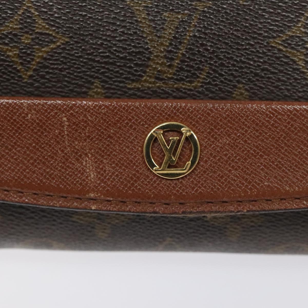 Louis Vuitton Bordeaux Brown Canvas Shoulder Bag (Pre-Owned)