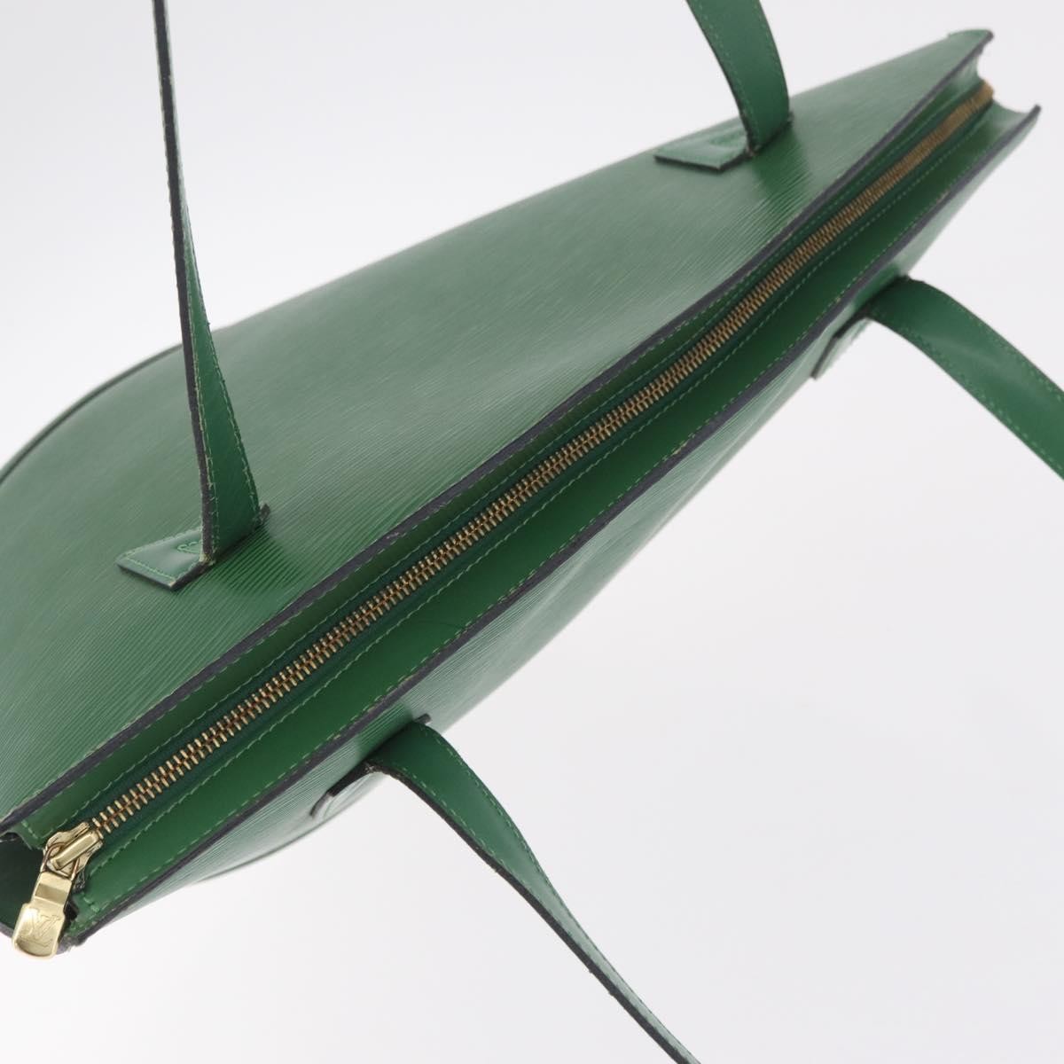 Louis Vuitton Saint Jacques Epi Leather Green Leather Handbag (Pre-Owned)