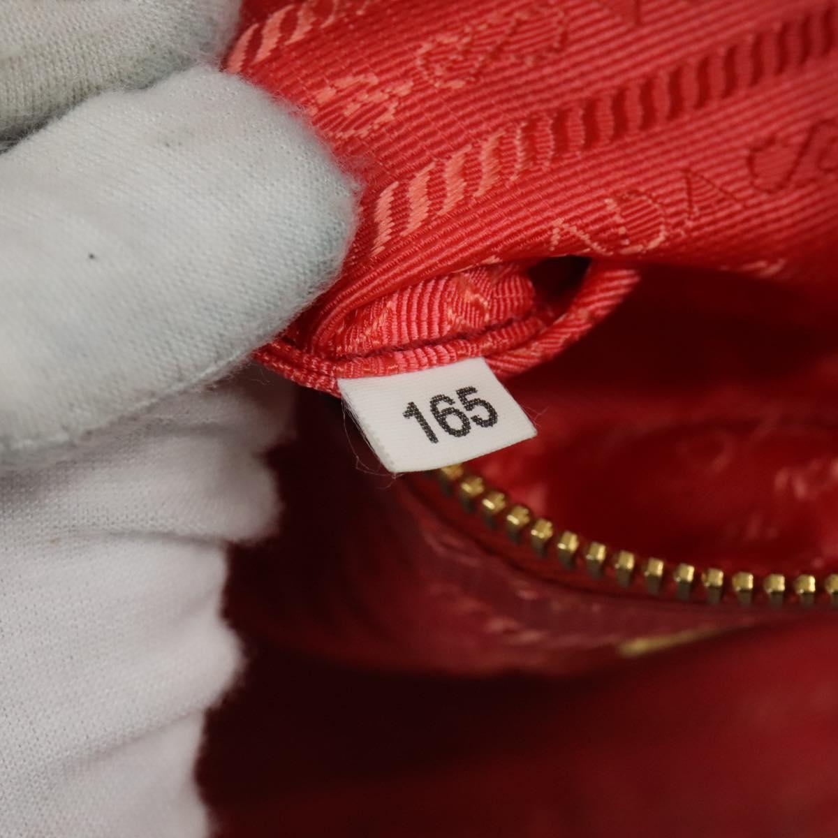 Prada Re-Nylon Red Synthetic Handbag (Pre-Owned)