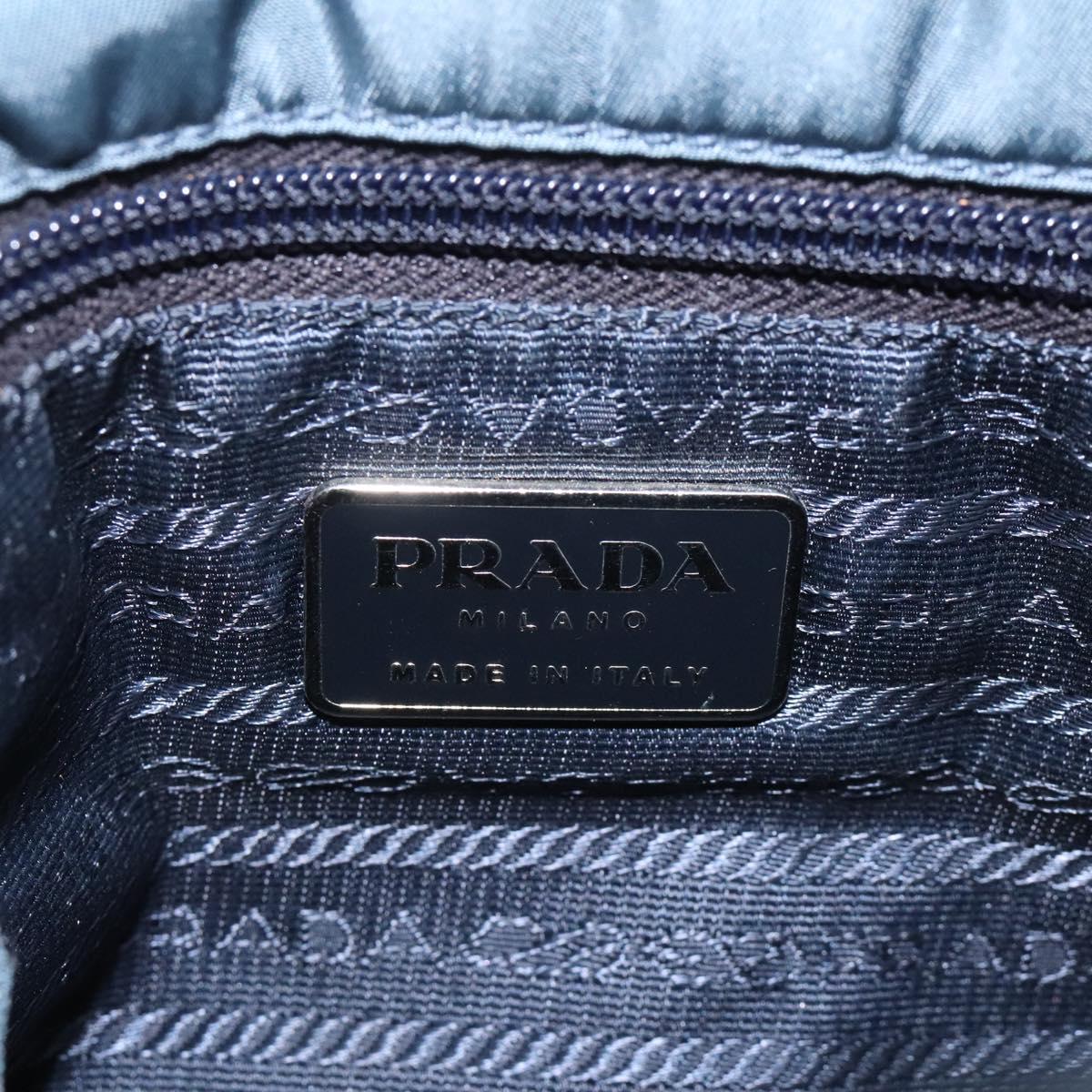 Prada Blue Synthetic Handbag (Pre-Owned)