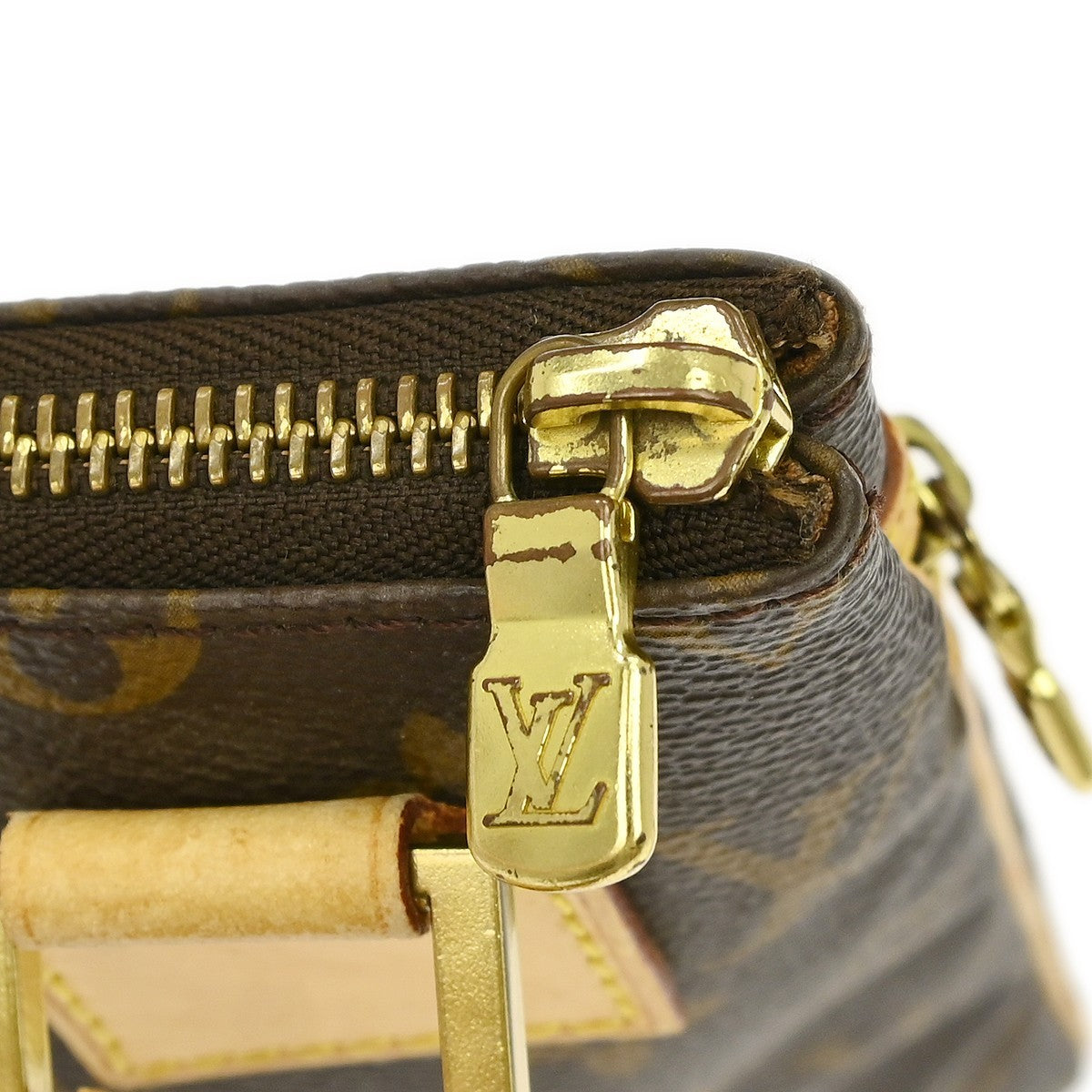 Louis Vuitton Bosphore Pochette Monogram Canvas Brown Canvas Clutche & Pouche Bag (Pre-Owned)