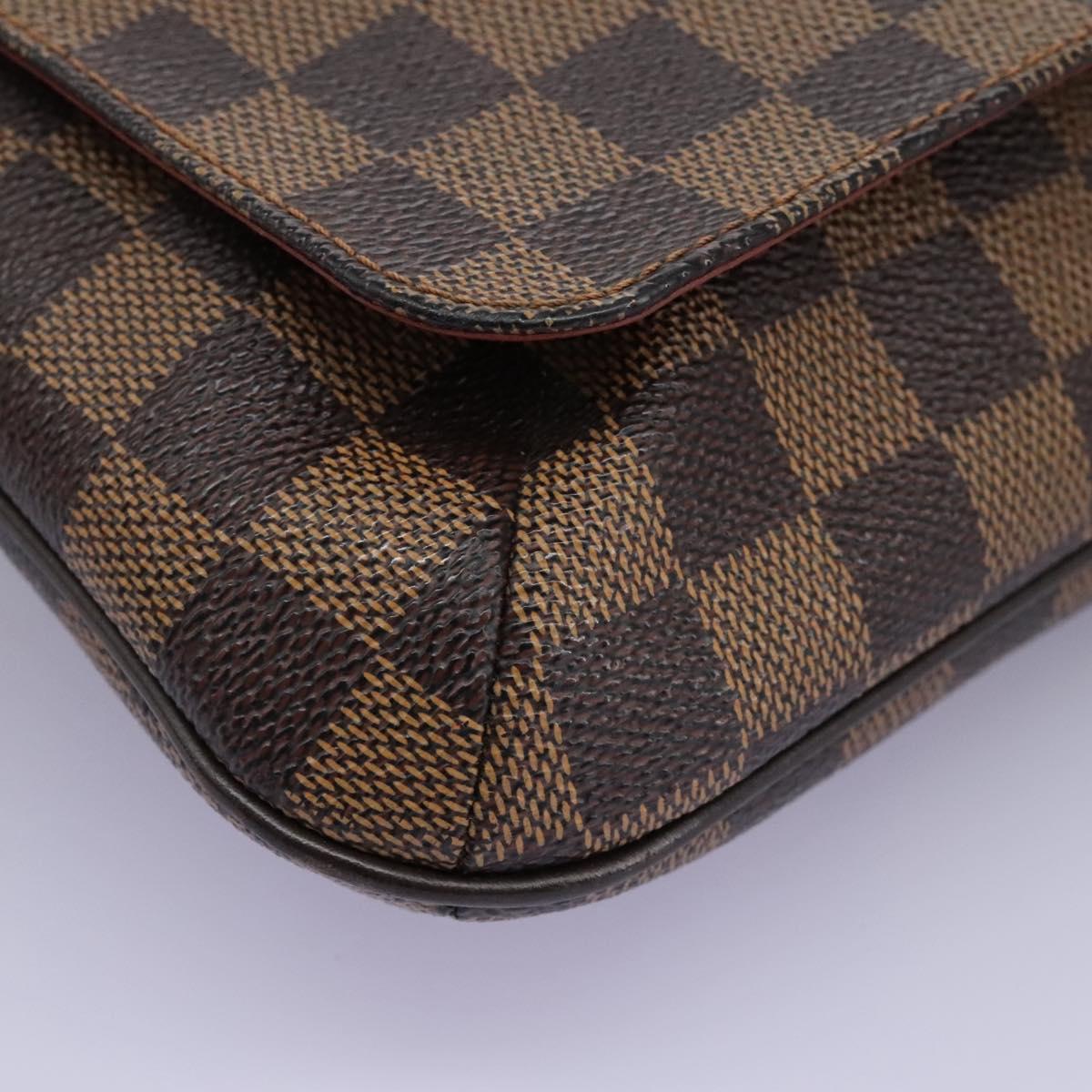Louis Vuitton Musette Salsa Brown Canvas Shoulder Bag (Pre-Owned)