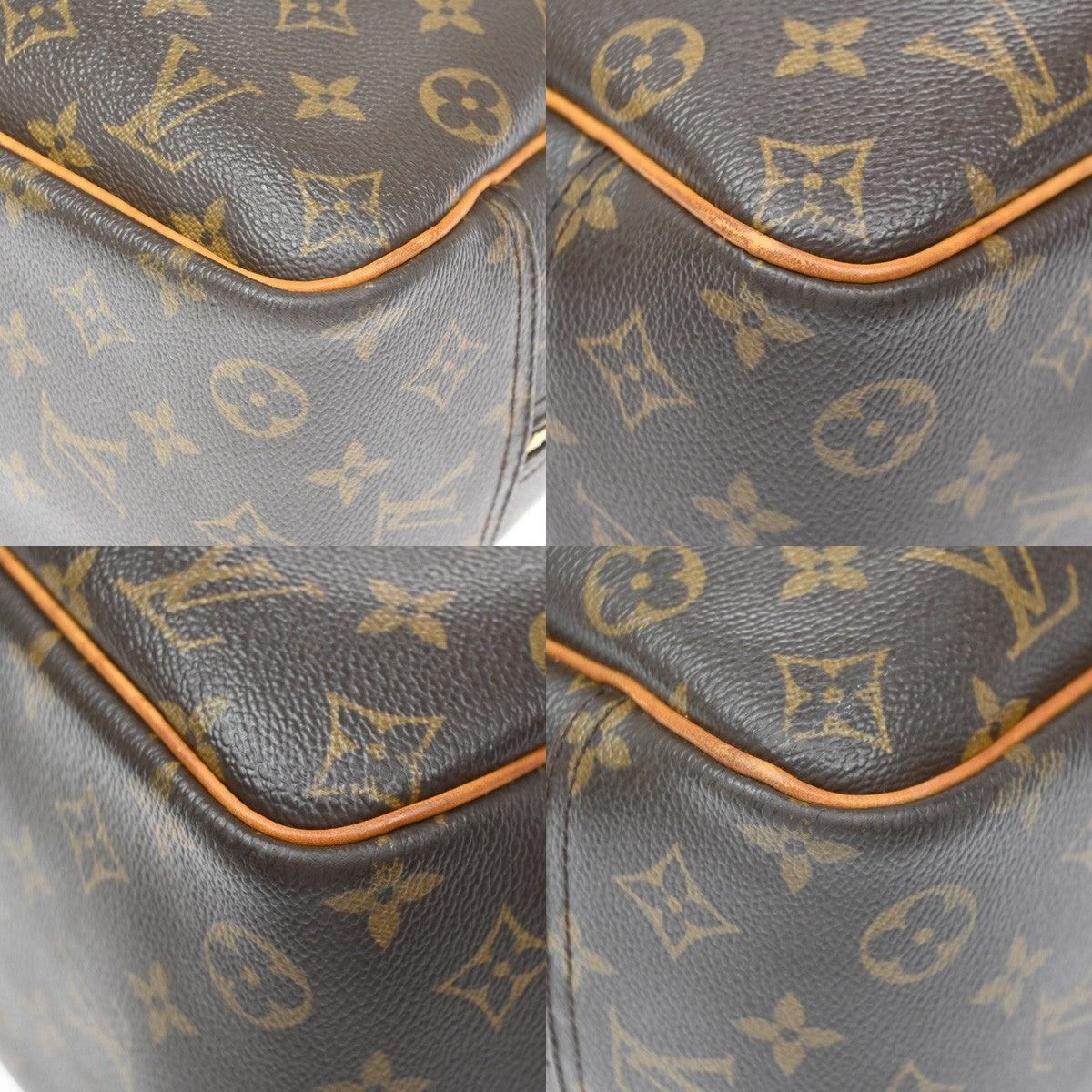 Louis Vuitton Trouville Monogram Canvas Brown Canvas Handbag (Pre-Owned)