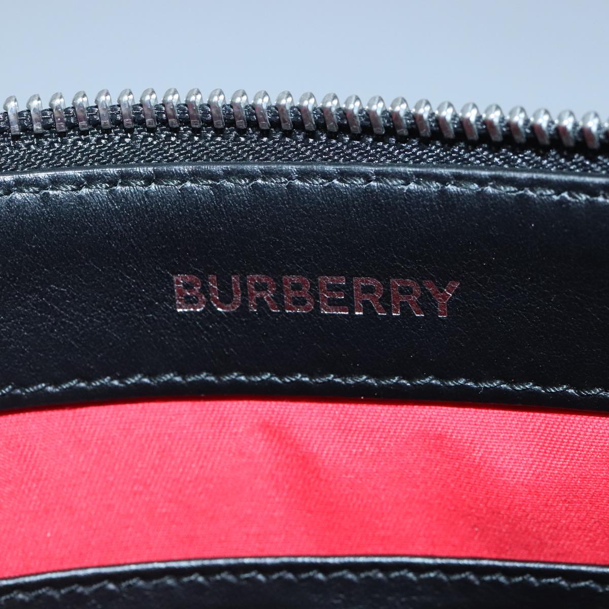 Burberry Nova Check Beige Canvas Clutch Bag (Pre-Owned)