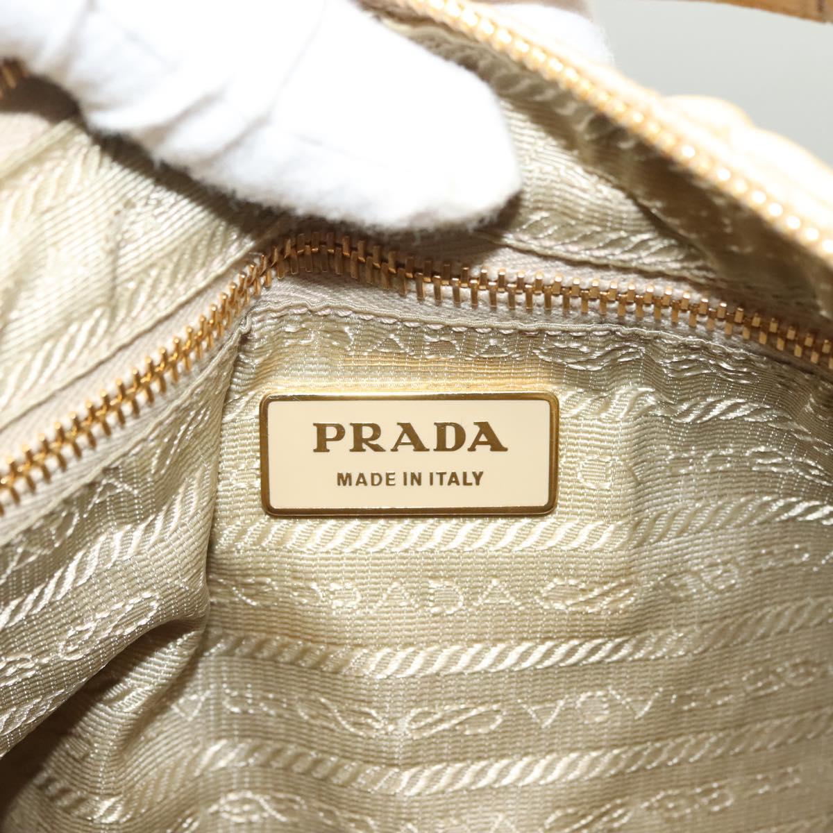 Prada Beige Nylon Shoulder Bag (Pre-Owned)