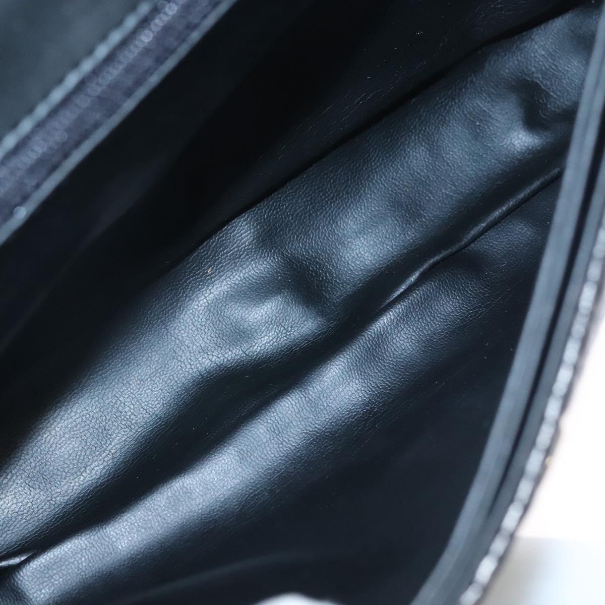 Bally Black Leather Shoulder Bag (Pre-Owned)