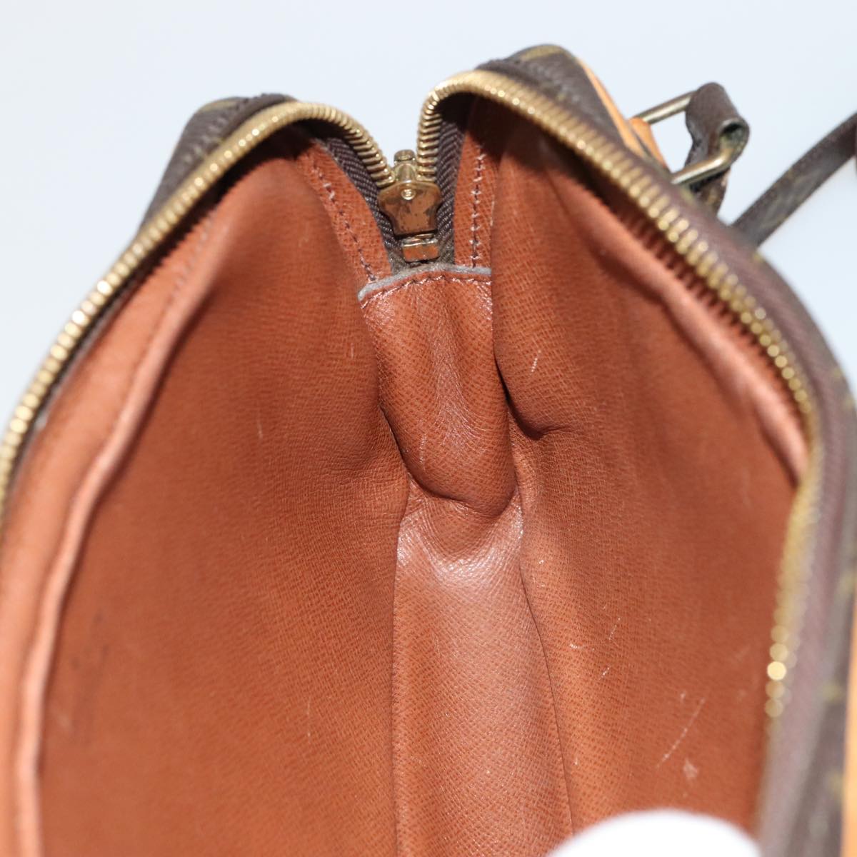 Louis Vuitton Marly Brown Canvas Shoulder Bag (Pre-Owned)