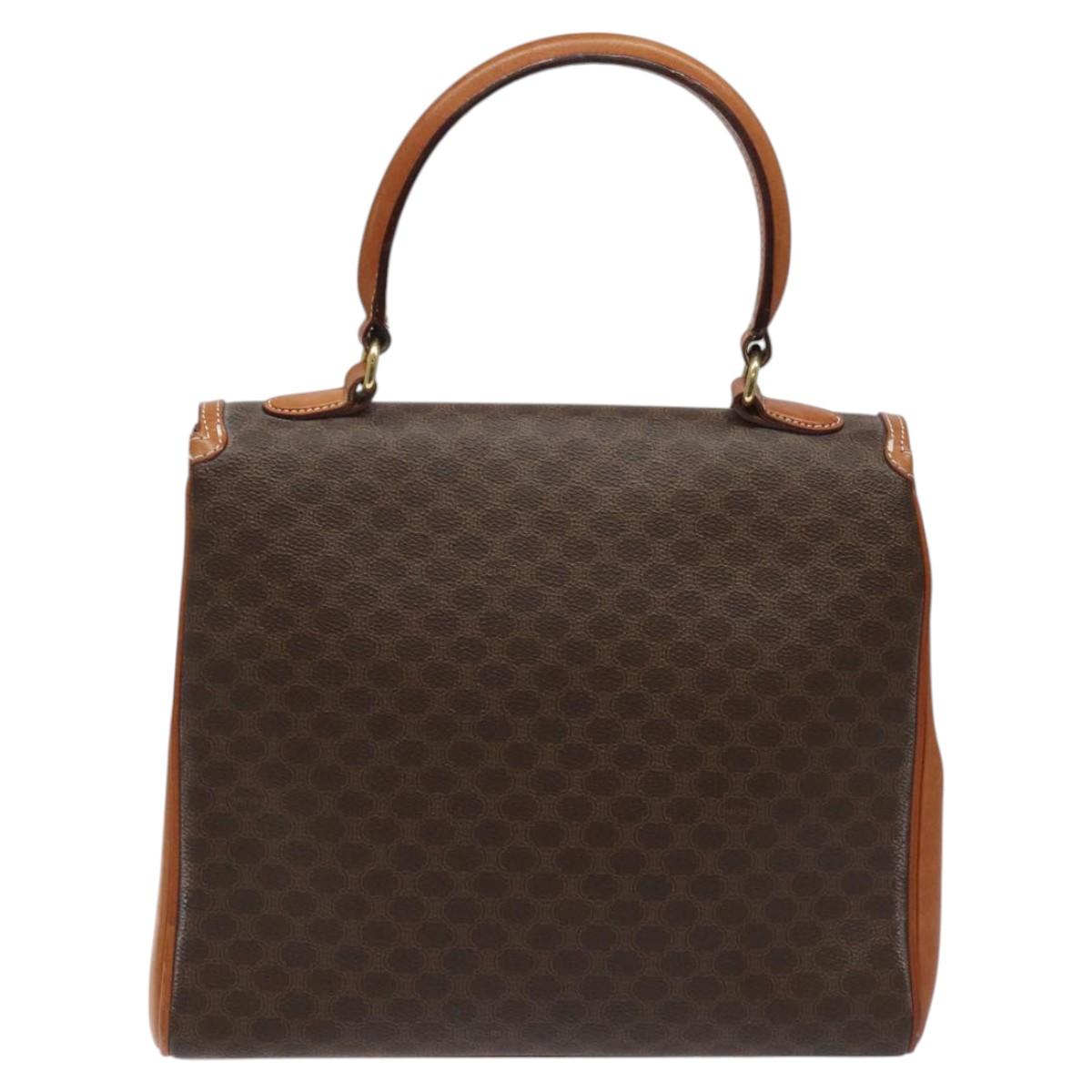 Céline Macadam Brown Canvas Handbag (Pre-Owned)