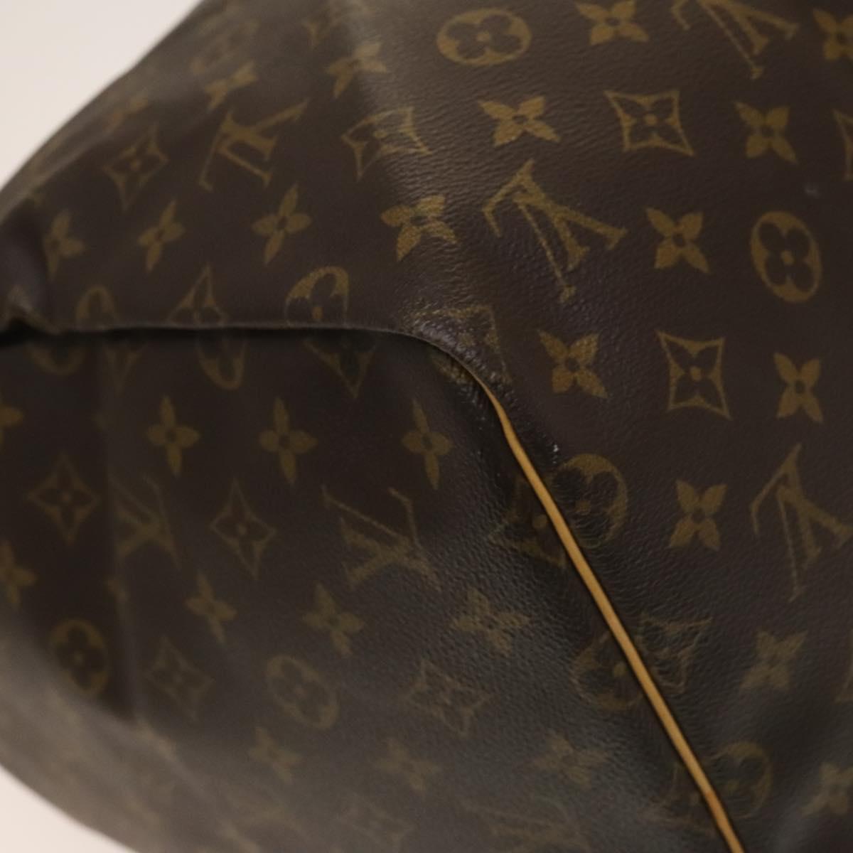 Louis Vuitton Keepall 55 Brown Canvas Travel Bag (Pre-Owned)