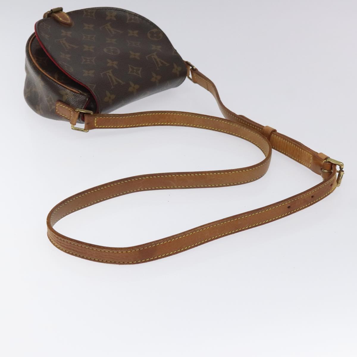 Louis Vuitton Tambourin Brown Canvas Shoulder Bag (Pre-Owned)