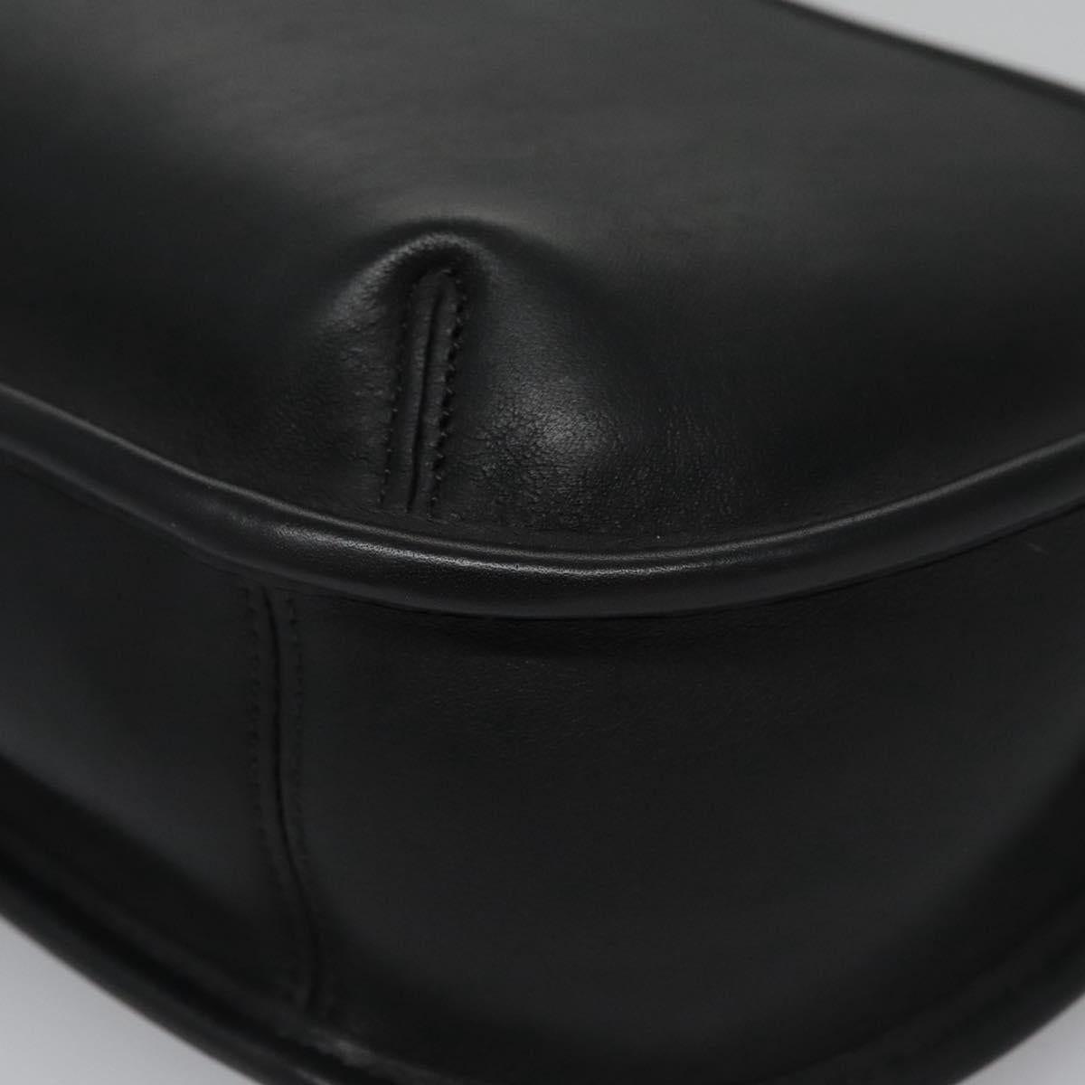 Coach Ergo Black Leather Shoulder Bag (Pre-Owned)