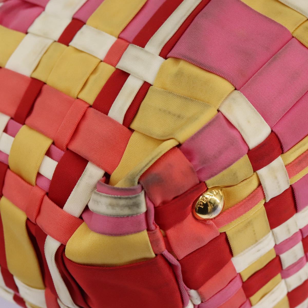 Prada Re-Nylon Red Synthetic Handbag (Pre-Owned)