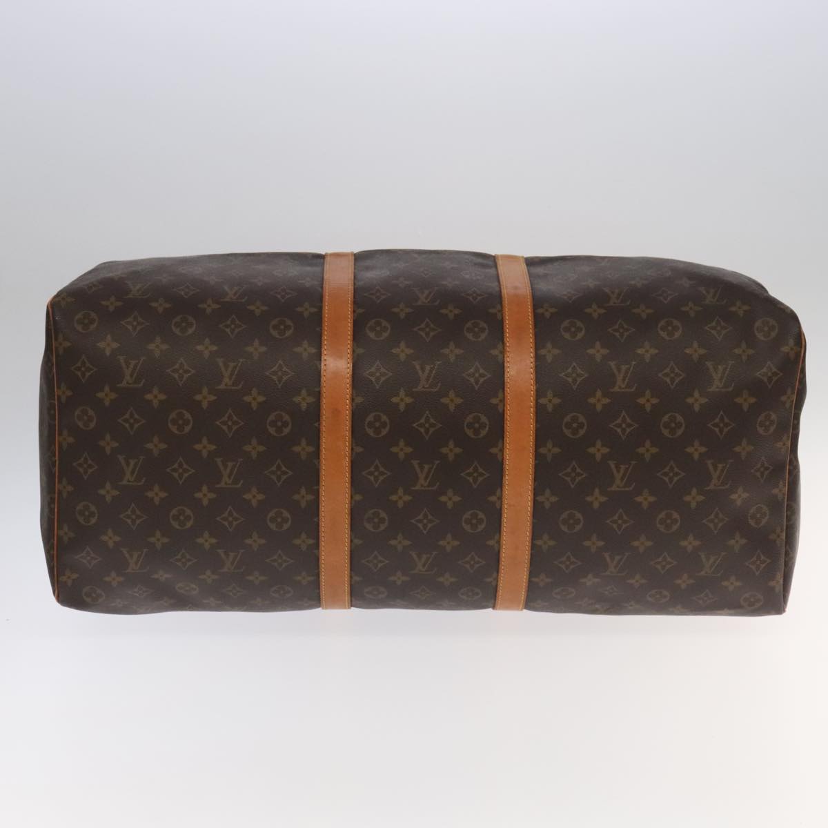 Louis Vuitton Keepall 60 Brown Canvas Travel Bag (Pre-Owned)