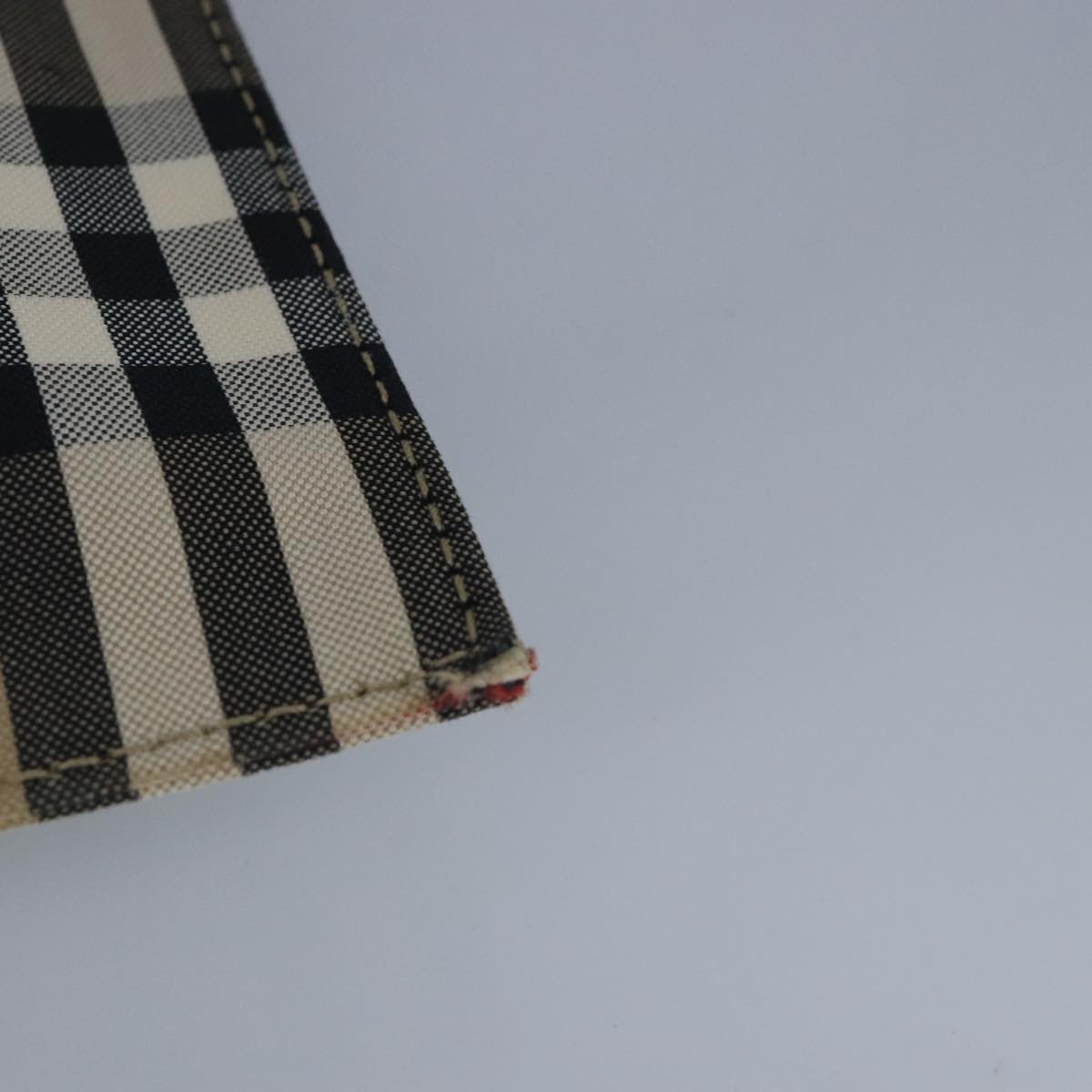 Burberry Nova Check Beige Canvas Clutch Bag (Pre-Owned)
