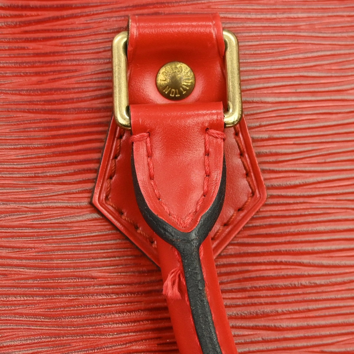 Louis Vuitton Speedy Epi Red Leather Handbag (Pre-Owned)