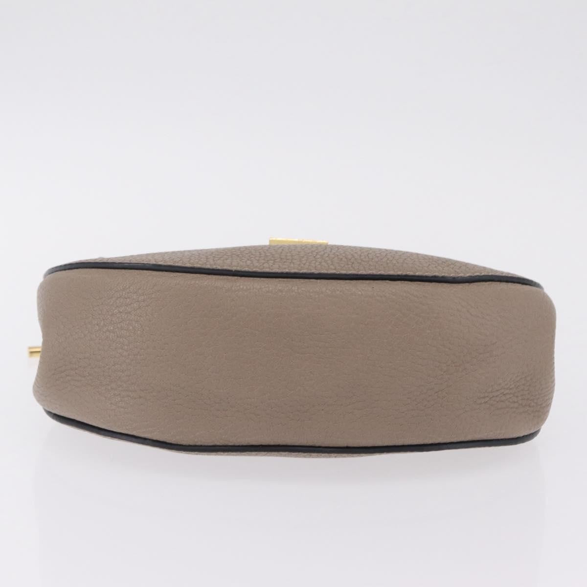 Chloe Drew Leather Beige Leather Crossbody Bag Bag (Pre-Owned)