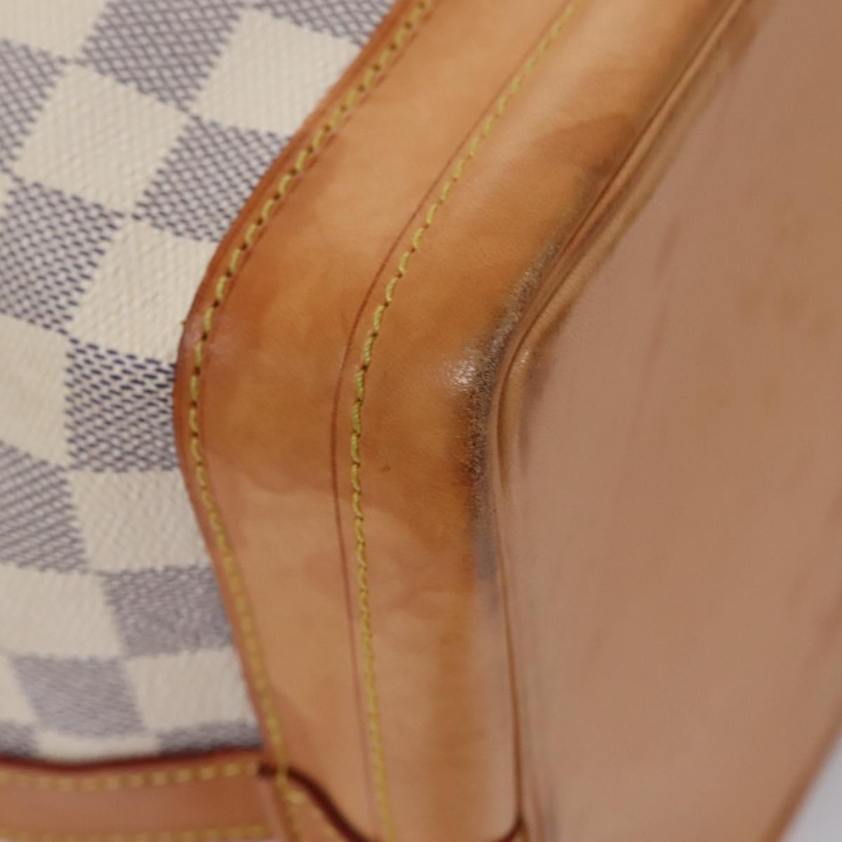 Louis Vuitton Noe Beige Canvas Shoulder Bag (Pre-Owned)