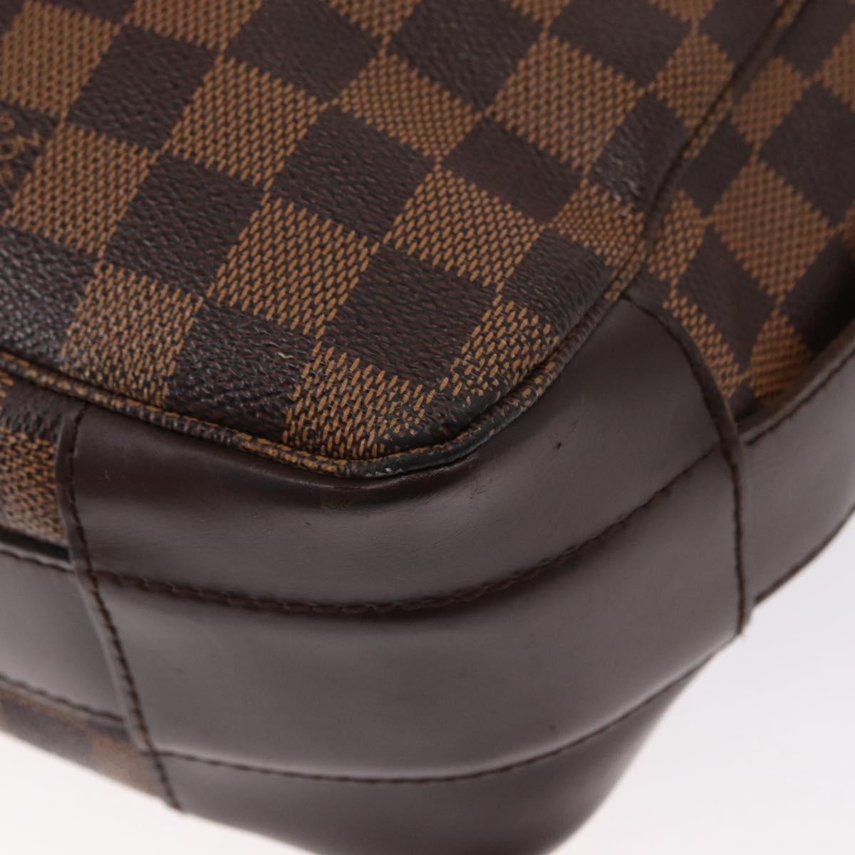 Louis Vuitton Bastille Damier Ebene Brown Canvas Shoulder Bag Bag (Pre-Owned)