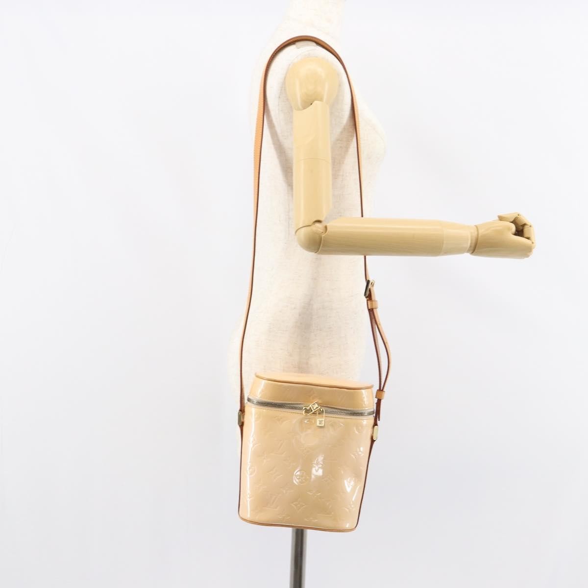 Louis Vuitton Sullivan Monogram Vernis Pink Patent_Leather Shoulder Bag Bag (Pre-Owned)