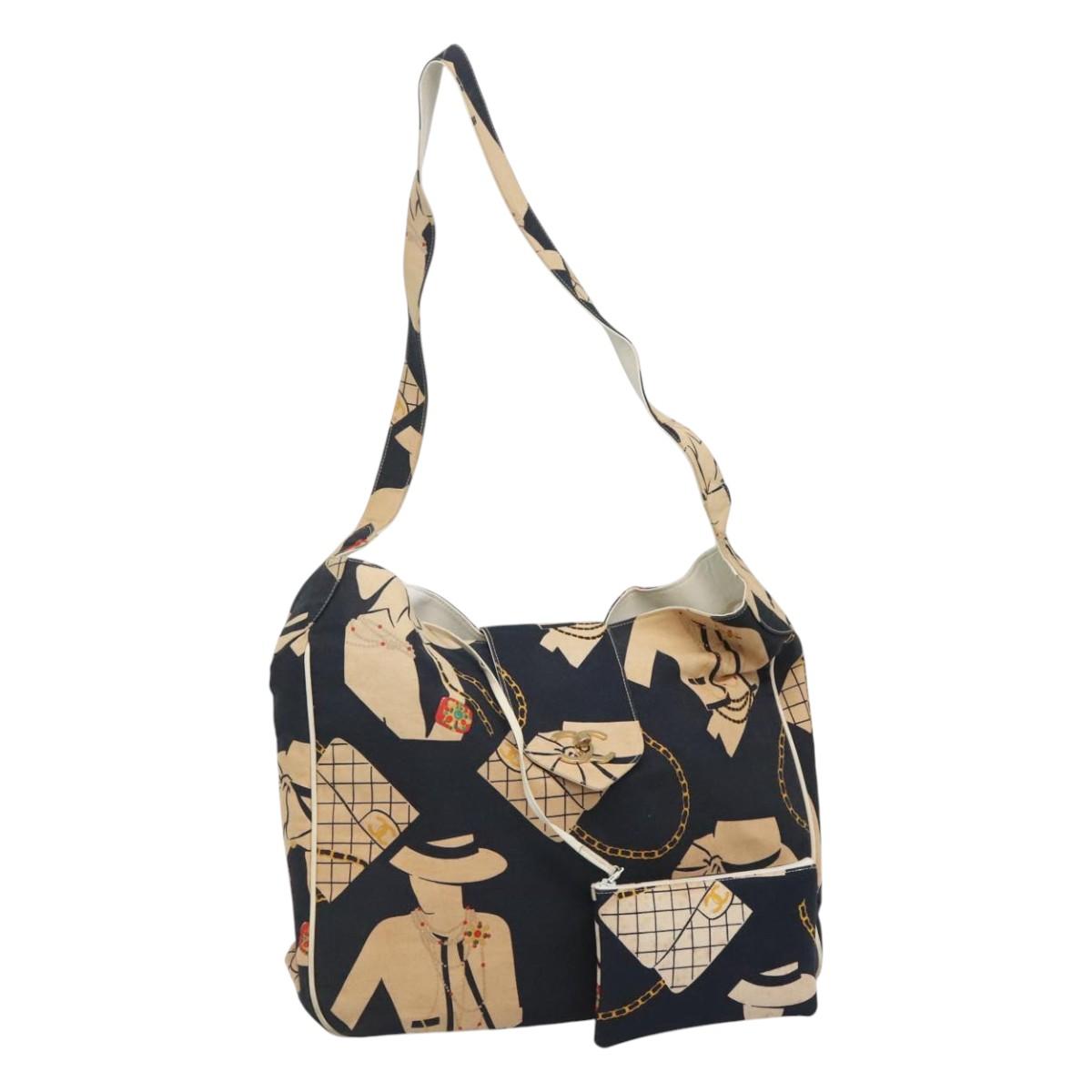 Chanel Cc Multicolour Canvas Tote Bag (Pre-Owned)