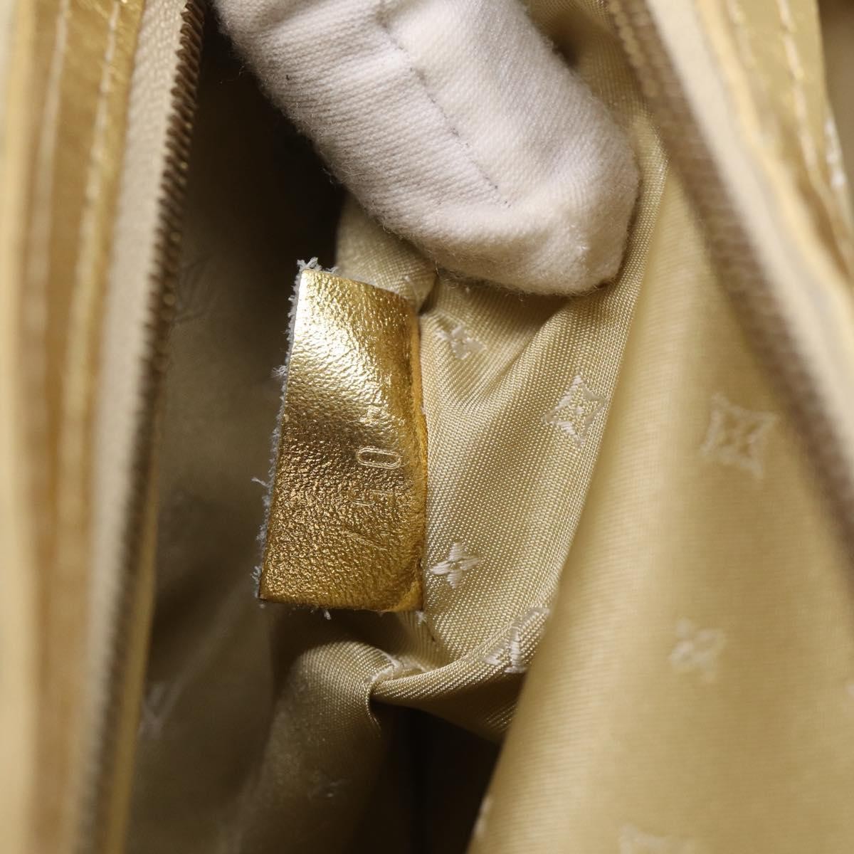 Louis Vuitton Suhali Lockit Leather Gold Leather Handbag (Pre-Owned)