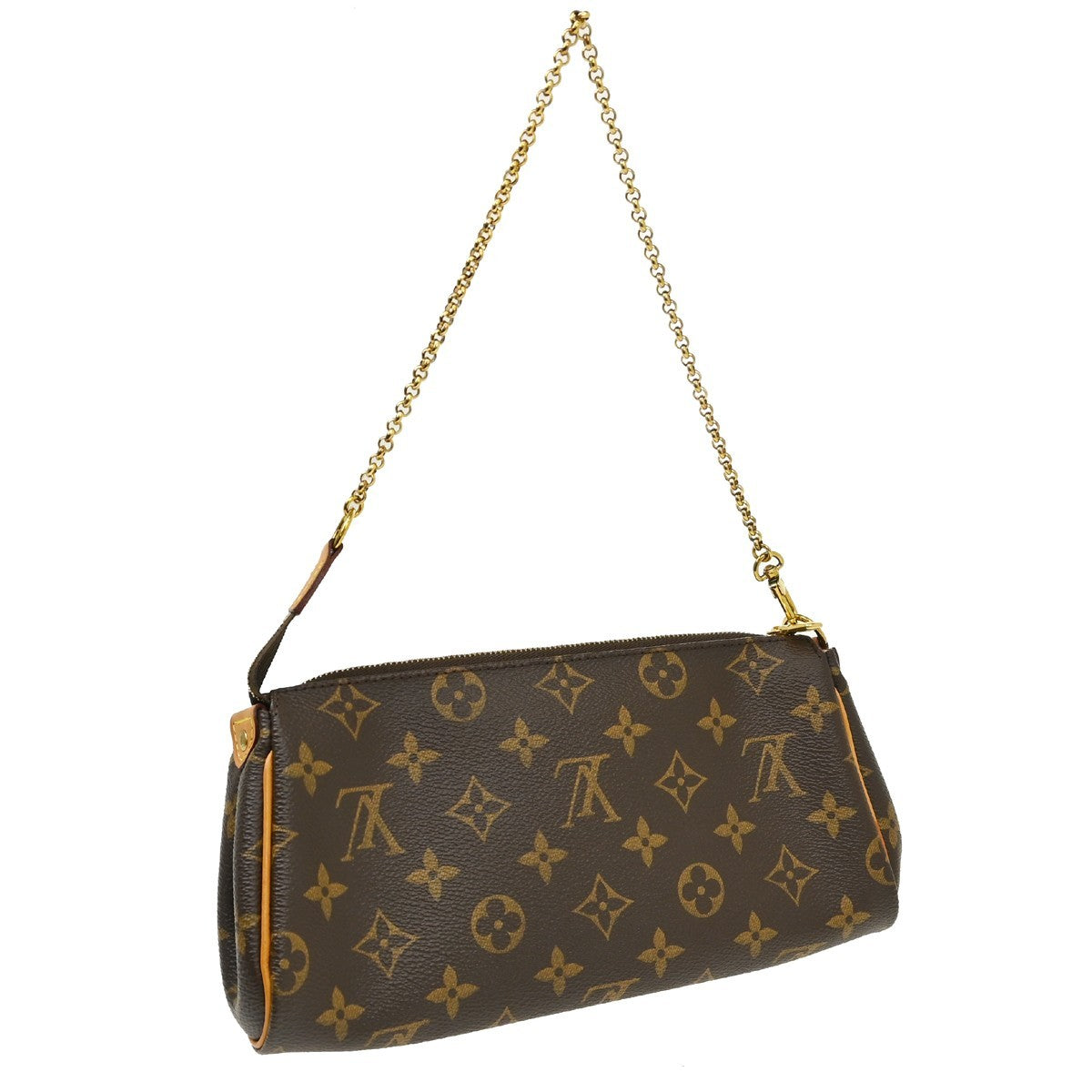 Louis Vuitton Eva Monogram Canvas Brown Canvas Handbag (Pre-Owned)