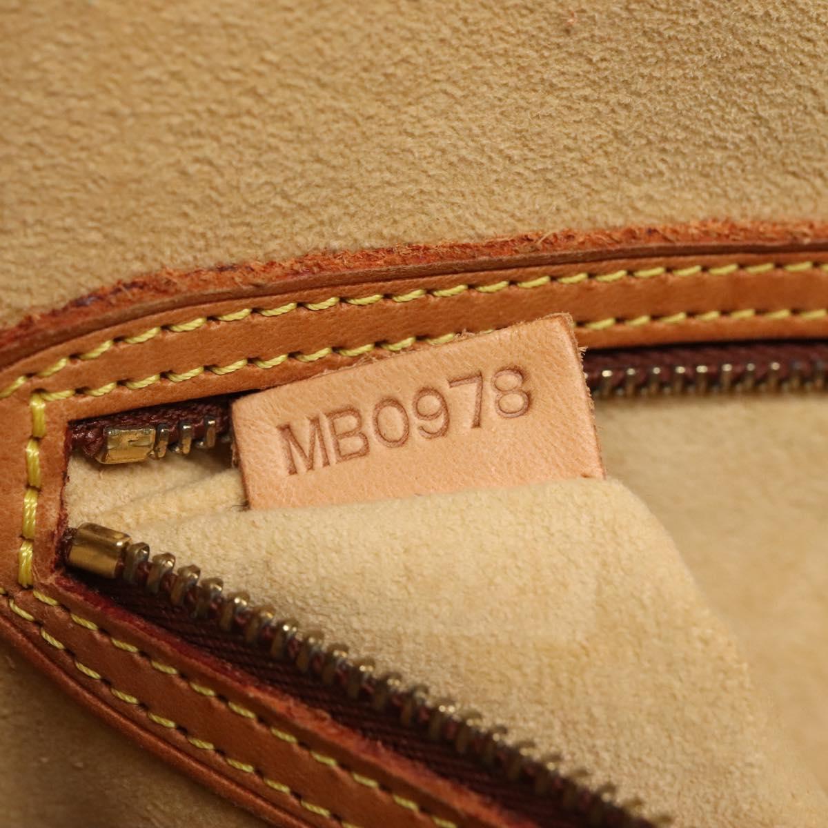 Louis Vuitton Babylone Brown Canvas Tote Bag (Pre-Owned)