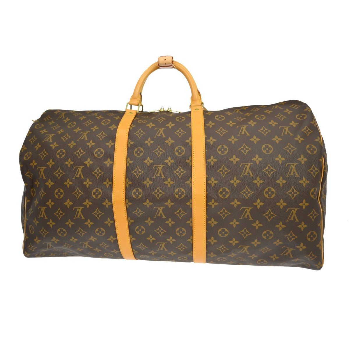 Louis Vuitton Keepall Monogram Canvas Brown Canvas Travel Bag Bag (Pre-Owned)