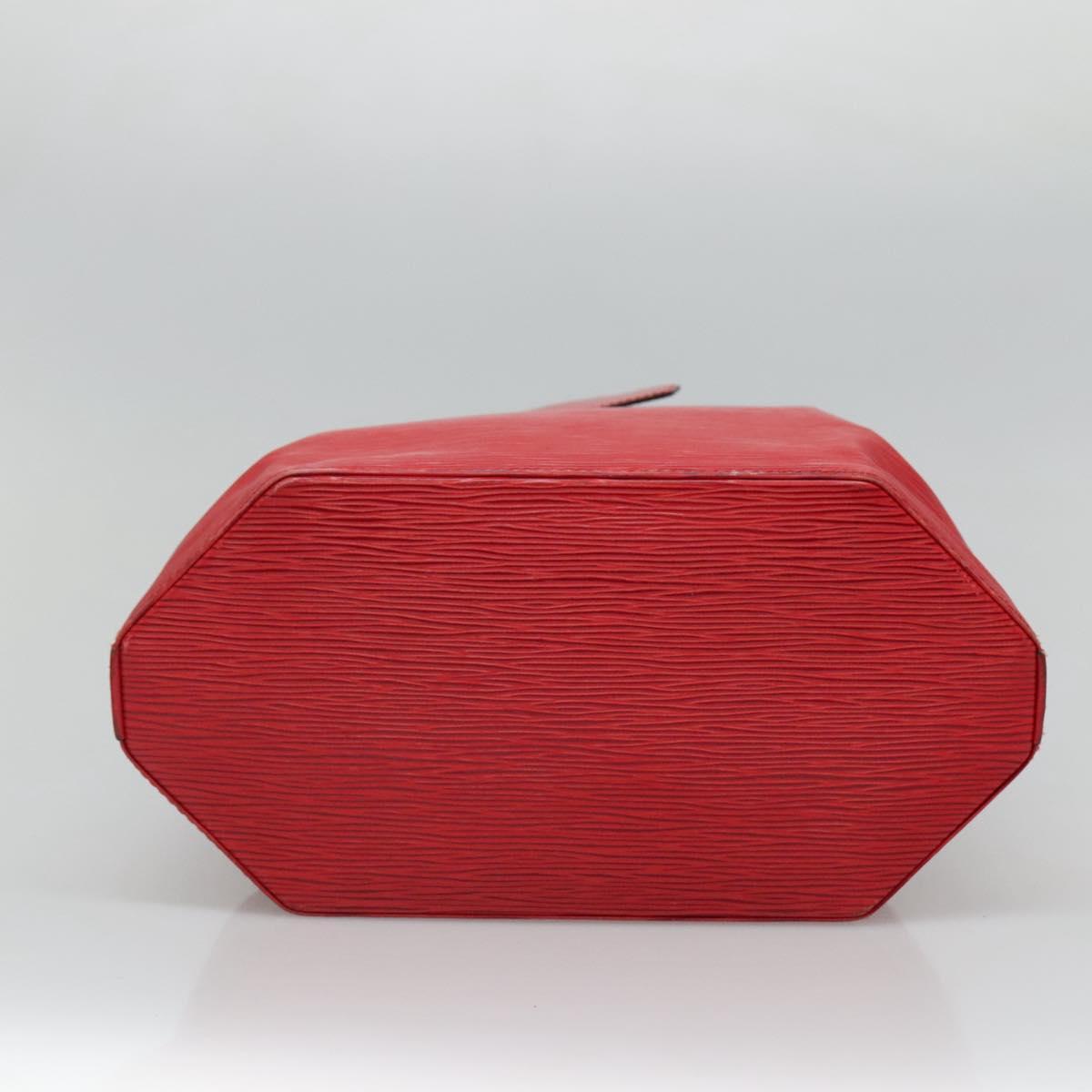Louis Vuitton Sac D'épaule Red Leather Shoulder Bag (Pre-Owned)