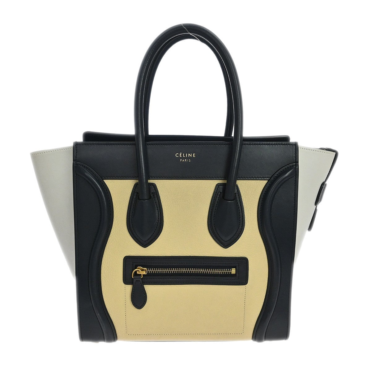 Celine Tricolor Luggage Leather Multicolour Leather Handbag (Pre-Owned)
