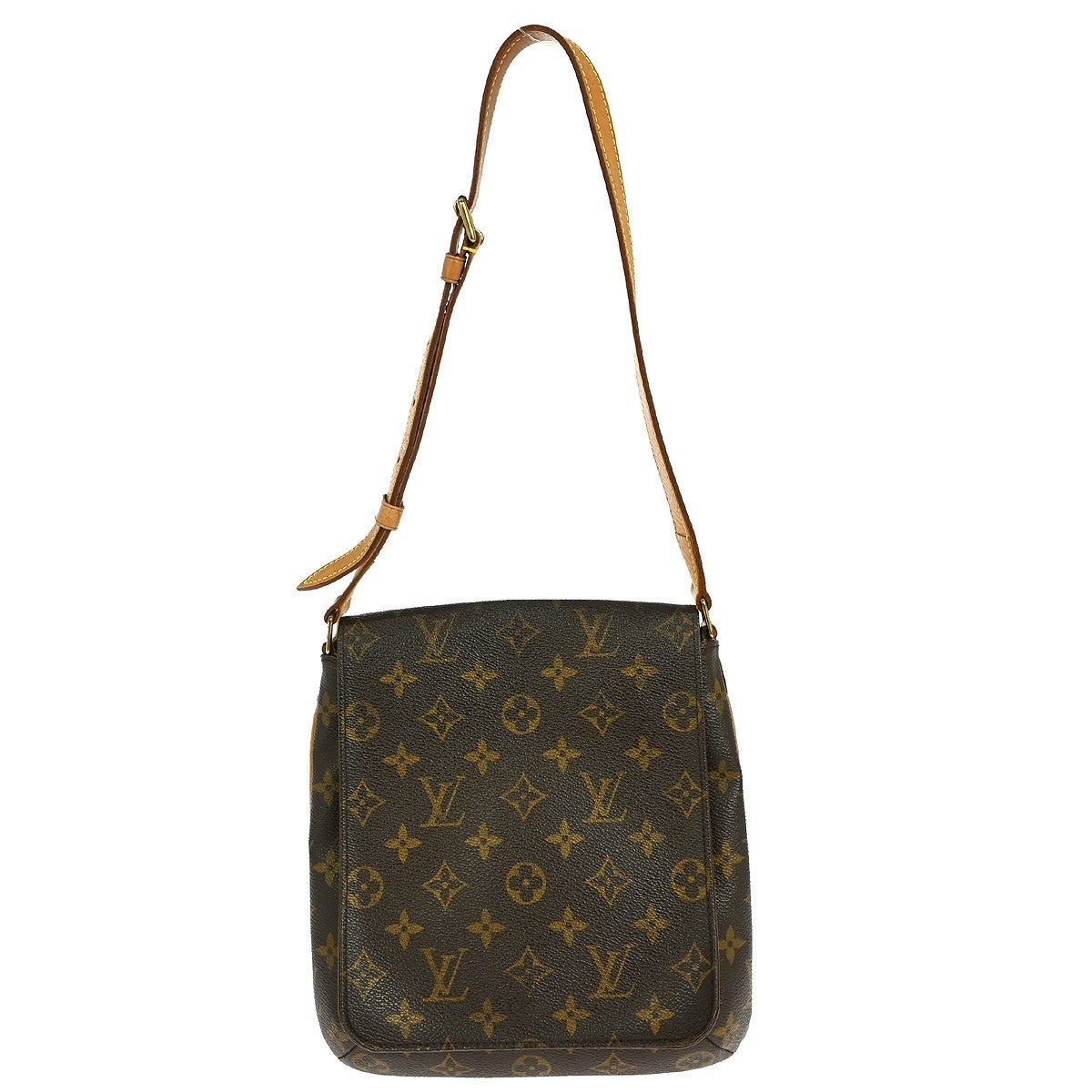 Louis Vuitton Musette Salsa Monogram Canvas Brown Canvas Shoulder Bag Bag (Pre-Owned)