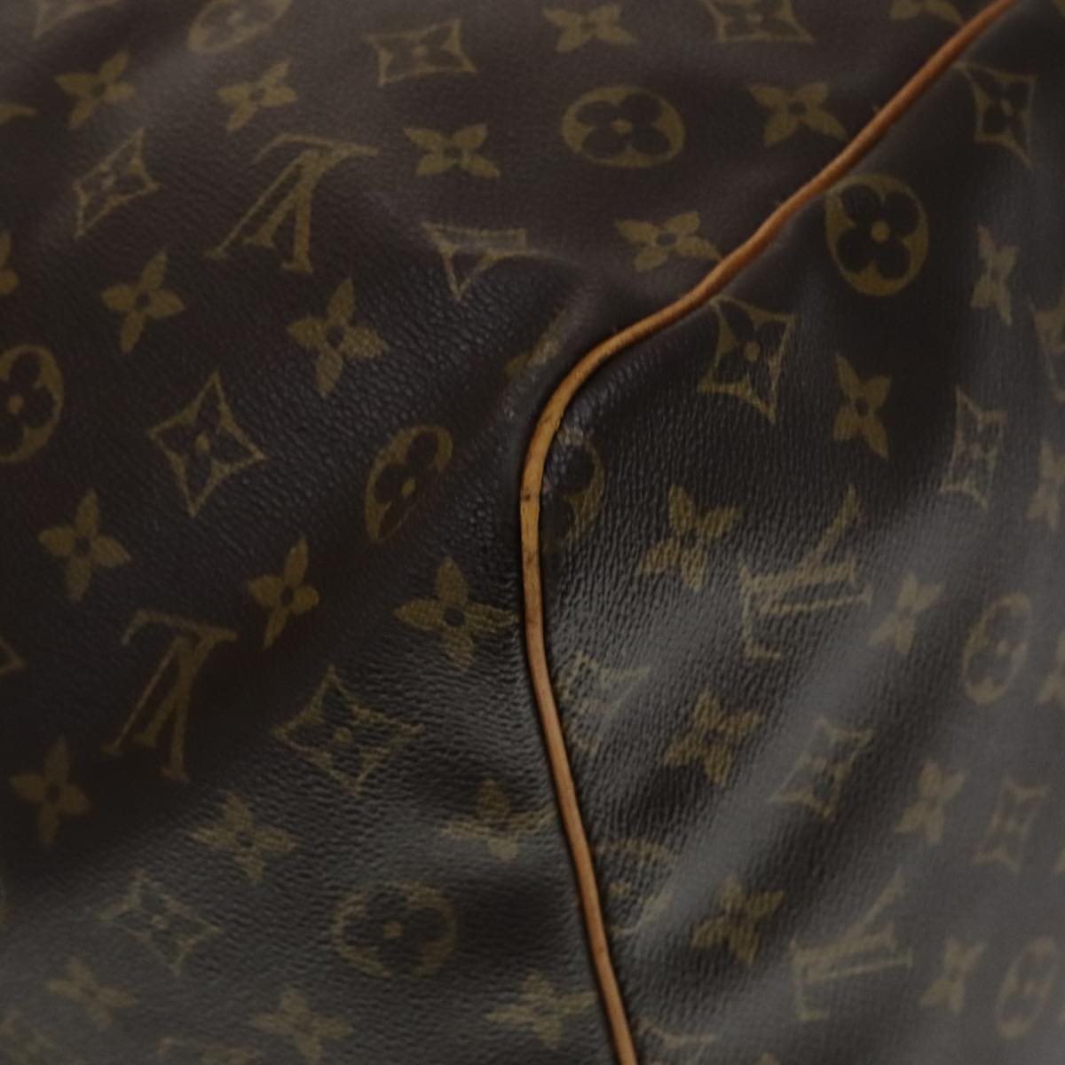 Louis Vuitton Keepall 60 Brown Canvas Travel Bag (Pre-Owned)