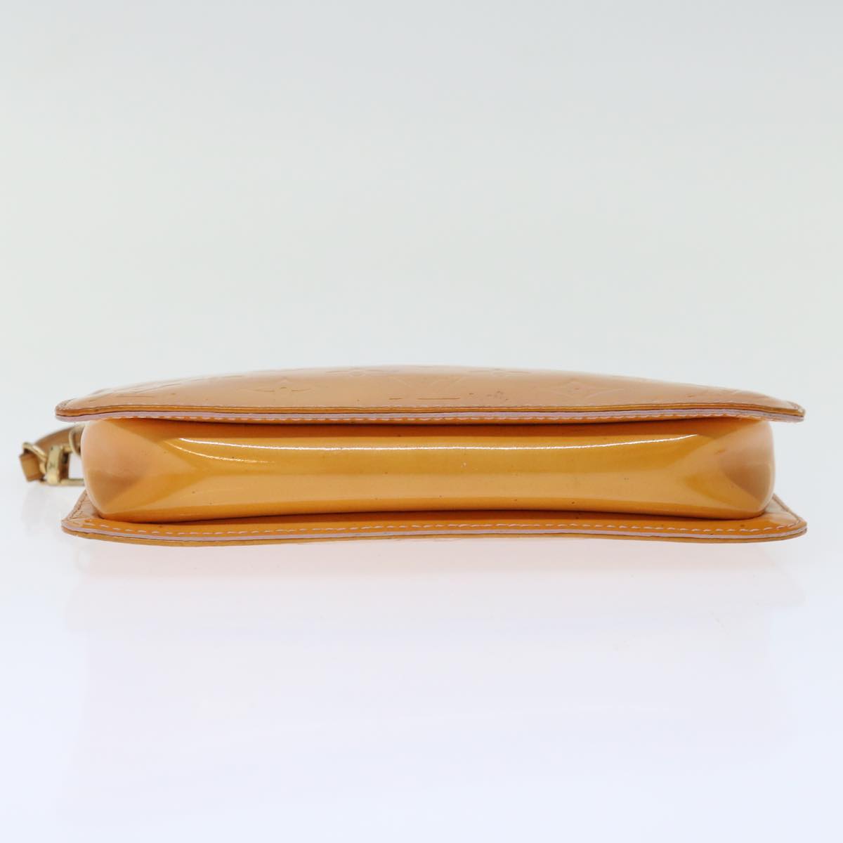 Louis Vuitton Pochette Brown Patent Leather Handbag (Pre-Owned)