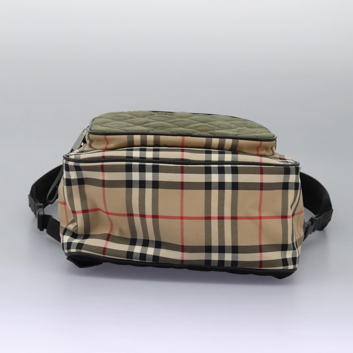 Burberry Nova Check Multicolour Synthetic Backpack Bag (Pre-Owned)