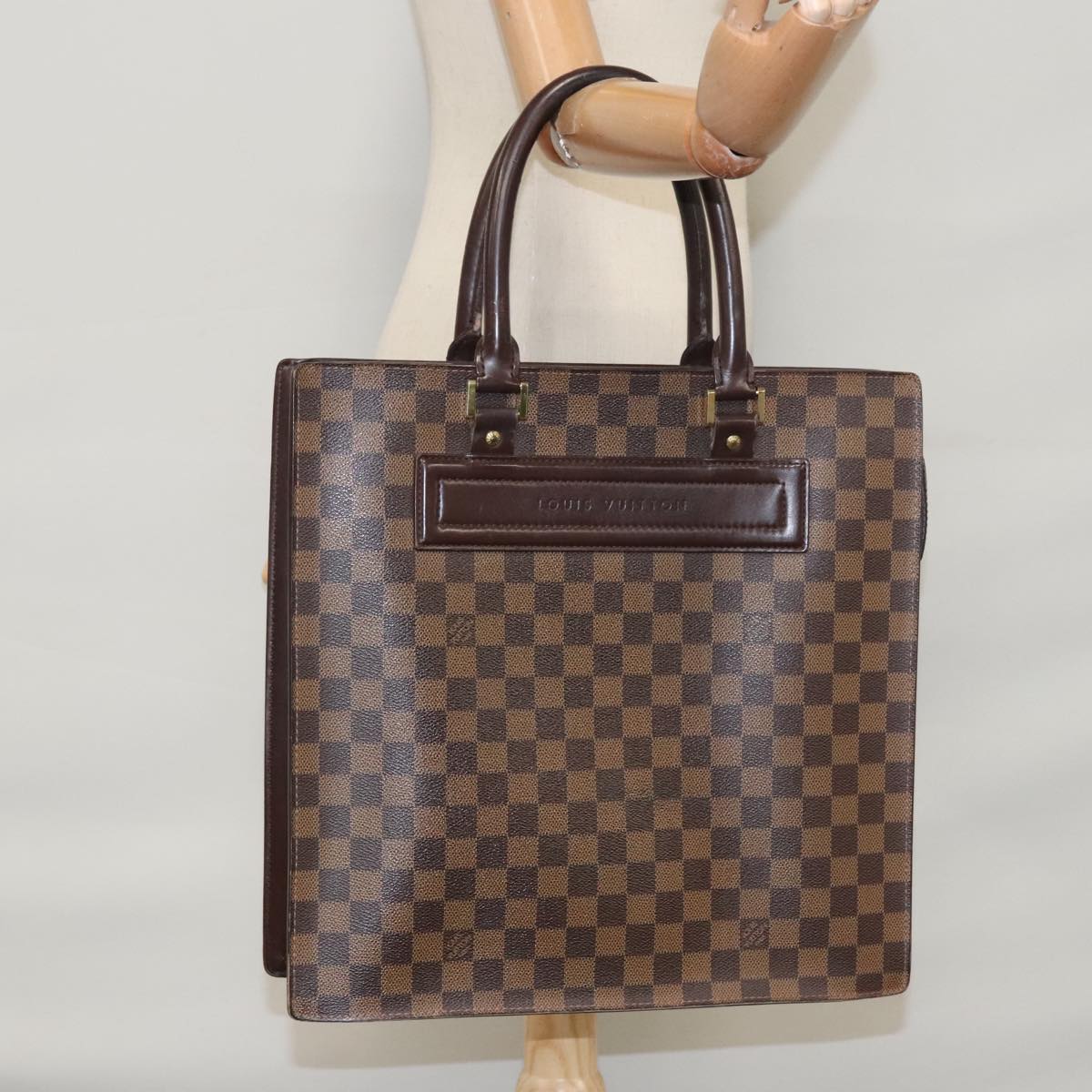 Louis Vuitton Venice Brown Canvas Handbag (Pre-Owned)