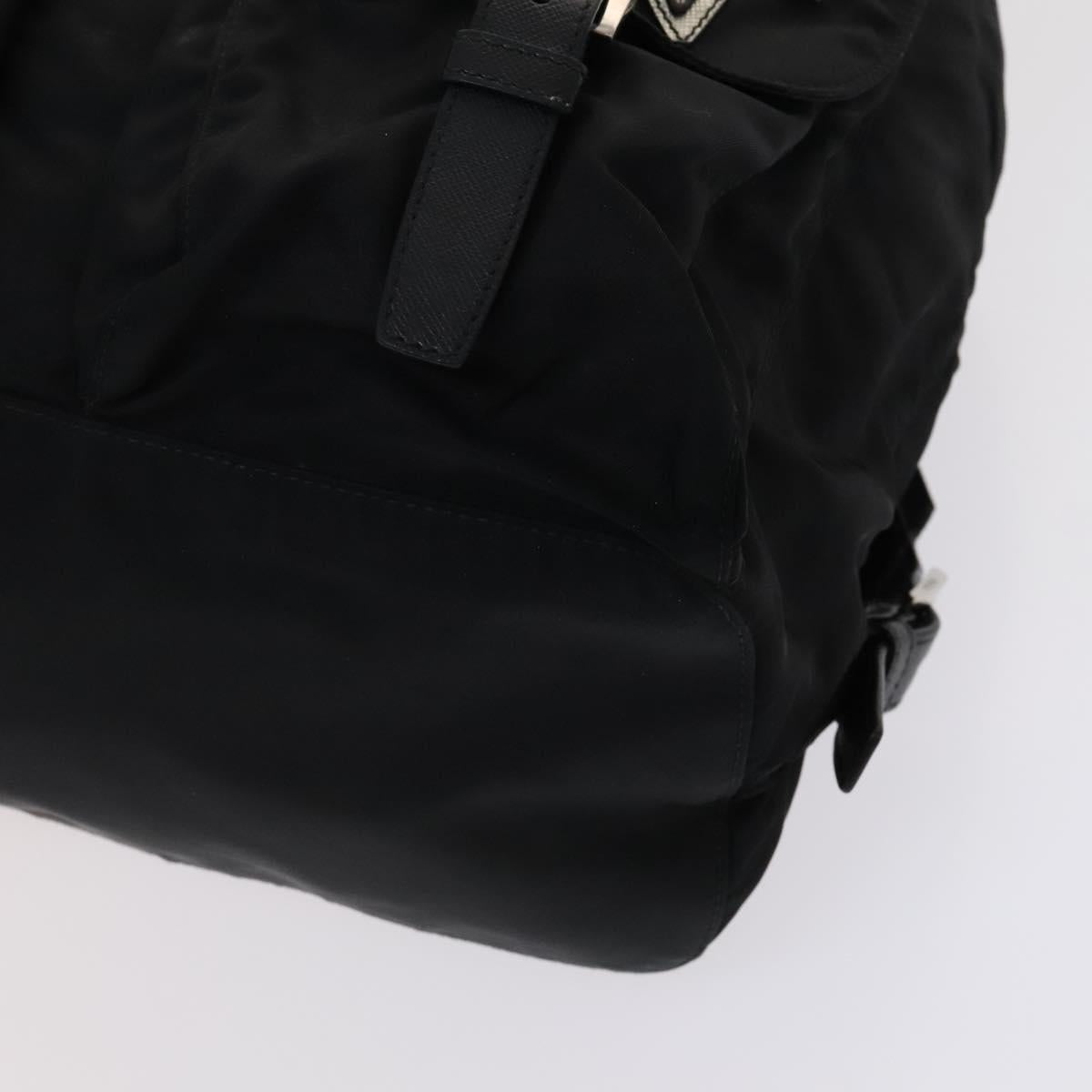 Prada Robot Black Synthetic Backpack Bag (Pre-Owned)