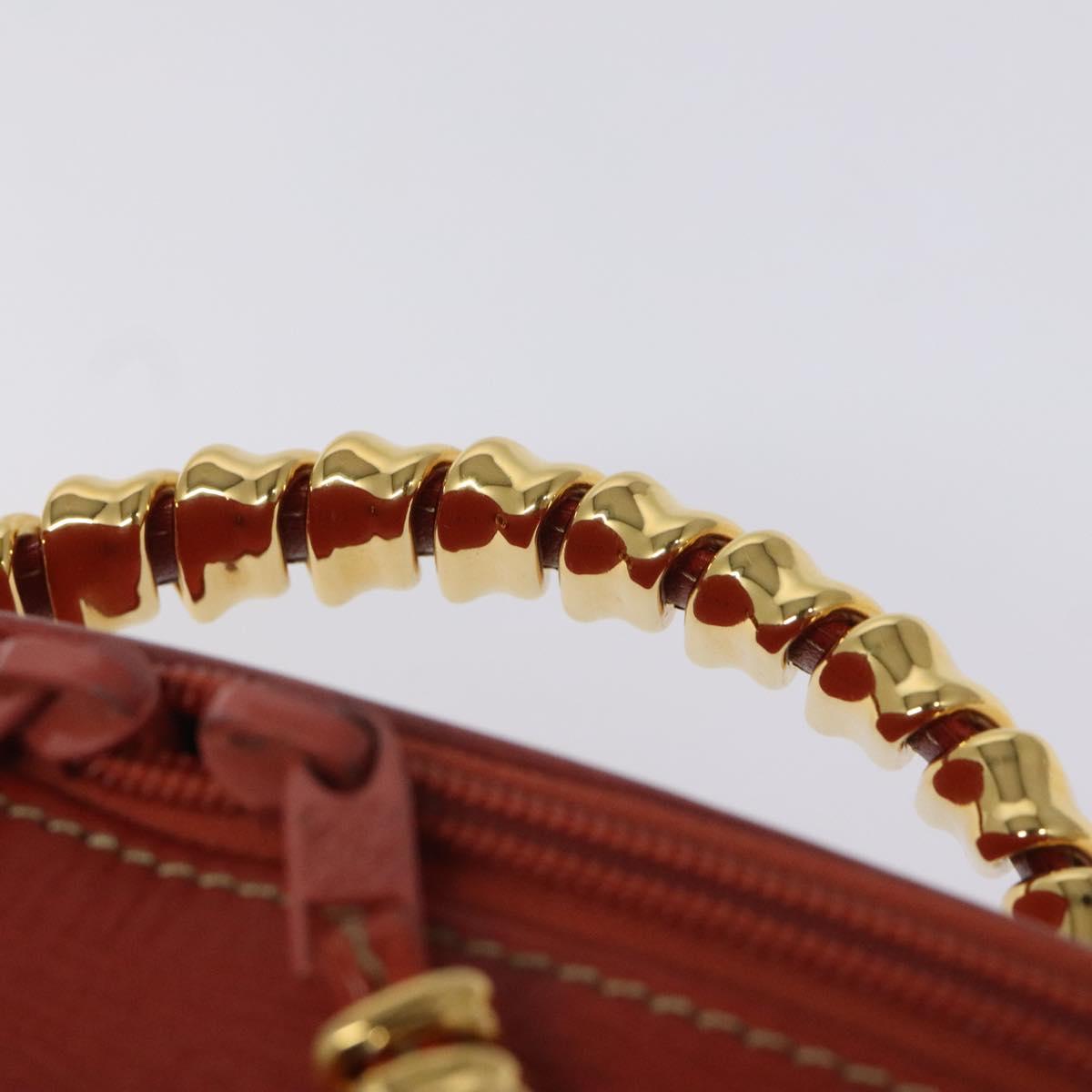 Loewe Velazquez Red Leather Handbag (Pre-Owned)