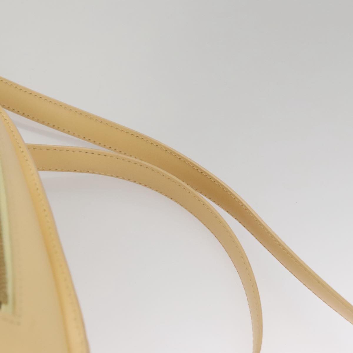 Louis Vuitton Mabillon Beige Leather Backpack Bag (Pre-Owned)