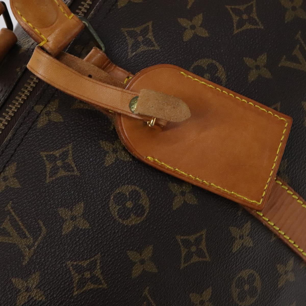Louis Vuitton Keepall 60 Brown Canvas Travel Bag (Pre-Owned)