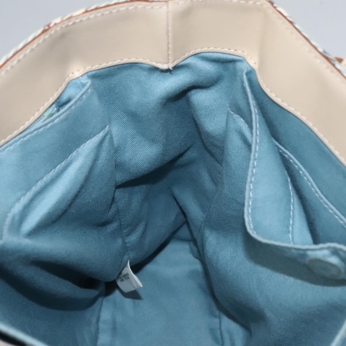 Burberry Blue Label Blue Canvas Tote Bag (Pre-Owned)