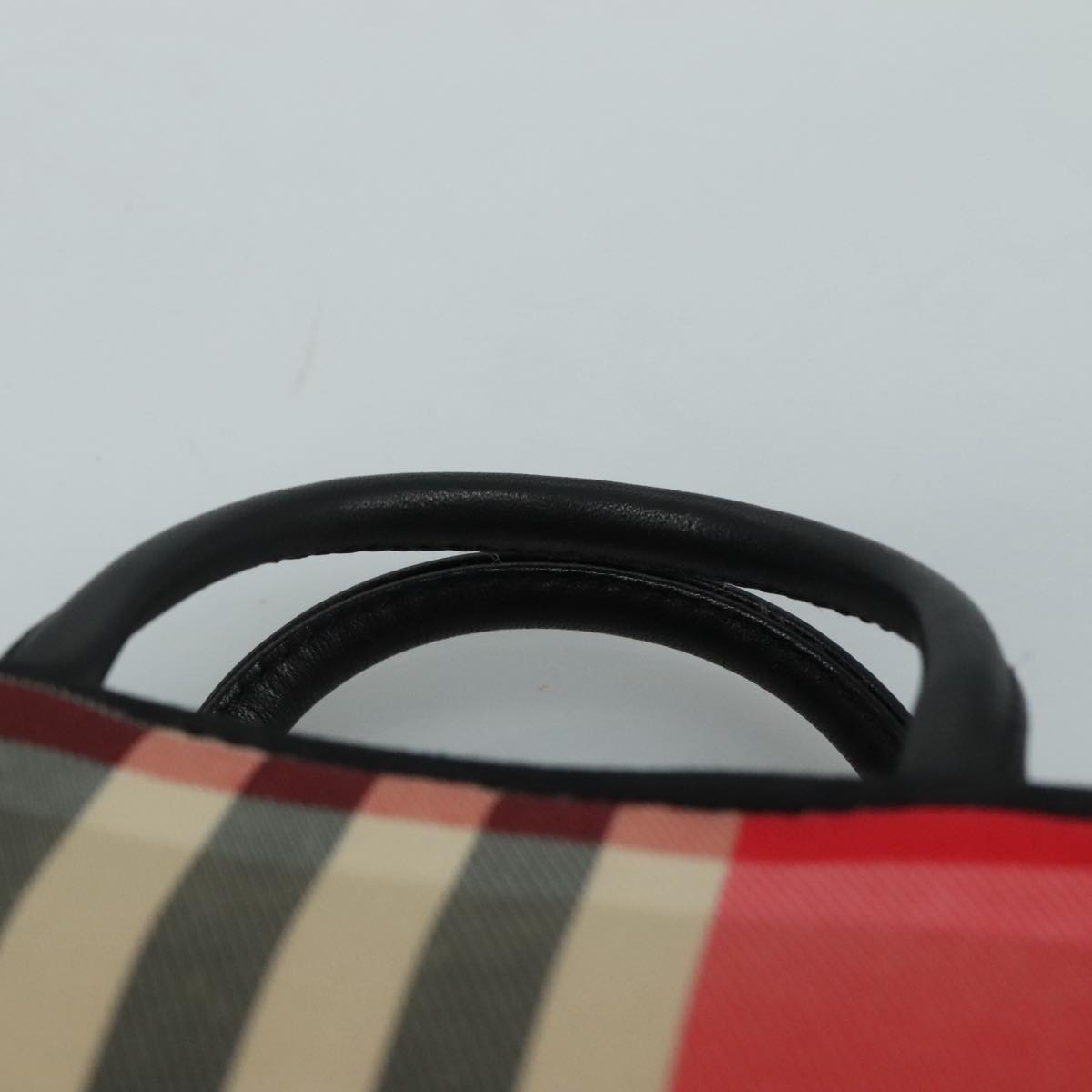 Burberry Nova Check Multicolour Canvas Handbag (Pre-Owned)