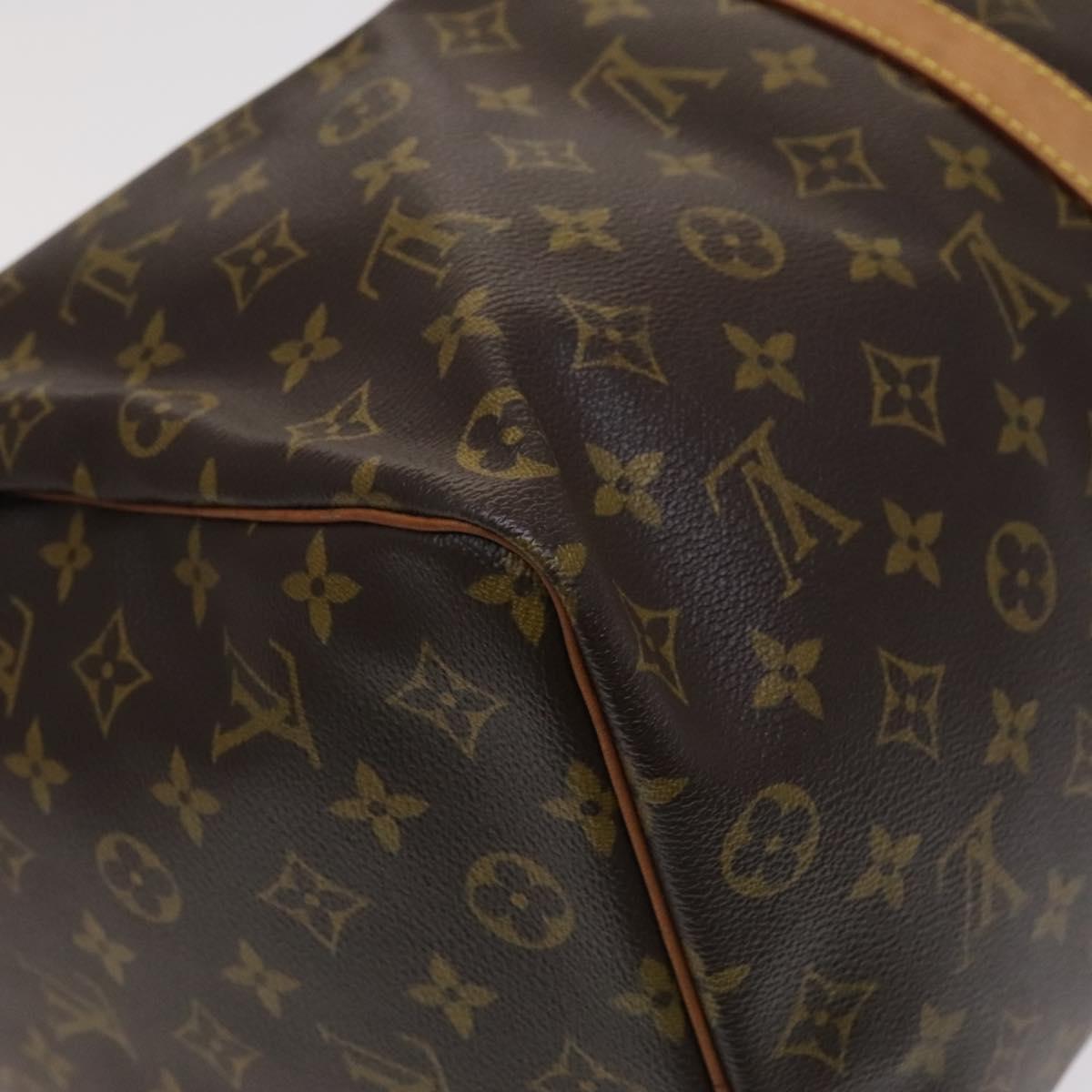 Louis Vuitton Keepall 50 Brown Canvas Travel Bag (Pre-Owned)