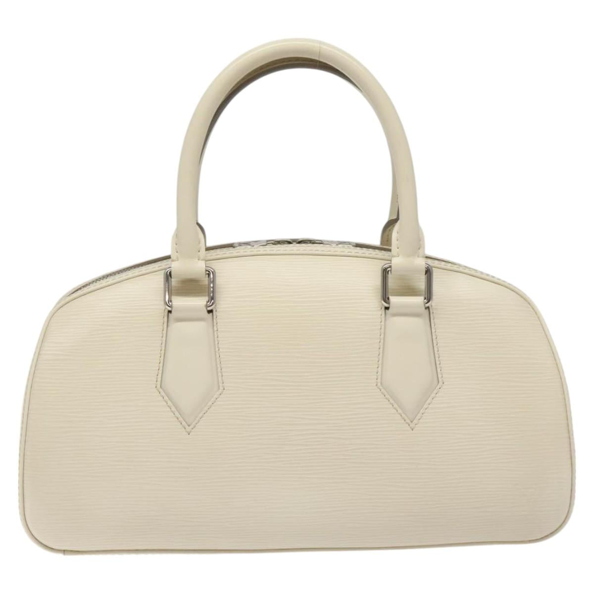 Louis Vuitton Jasmin Beige Leather Handbag (Pre-Owned)