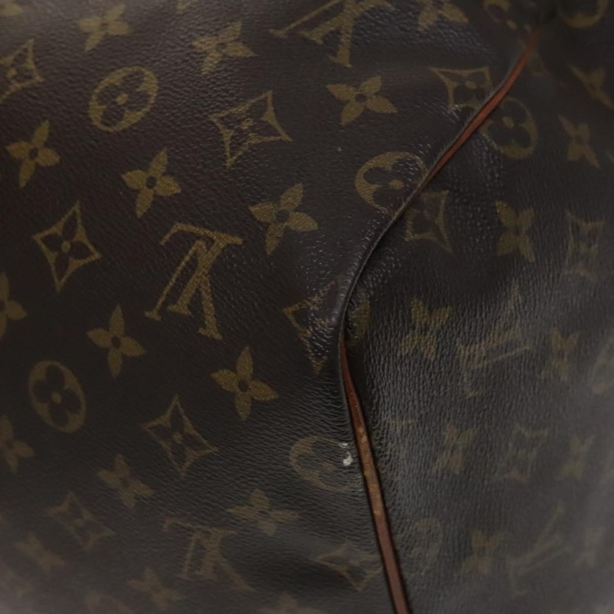 Louis Vuitton Keepall 50 Black Canvas Travel Bag (Pre-Owned)