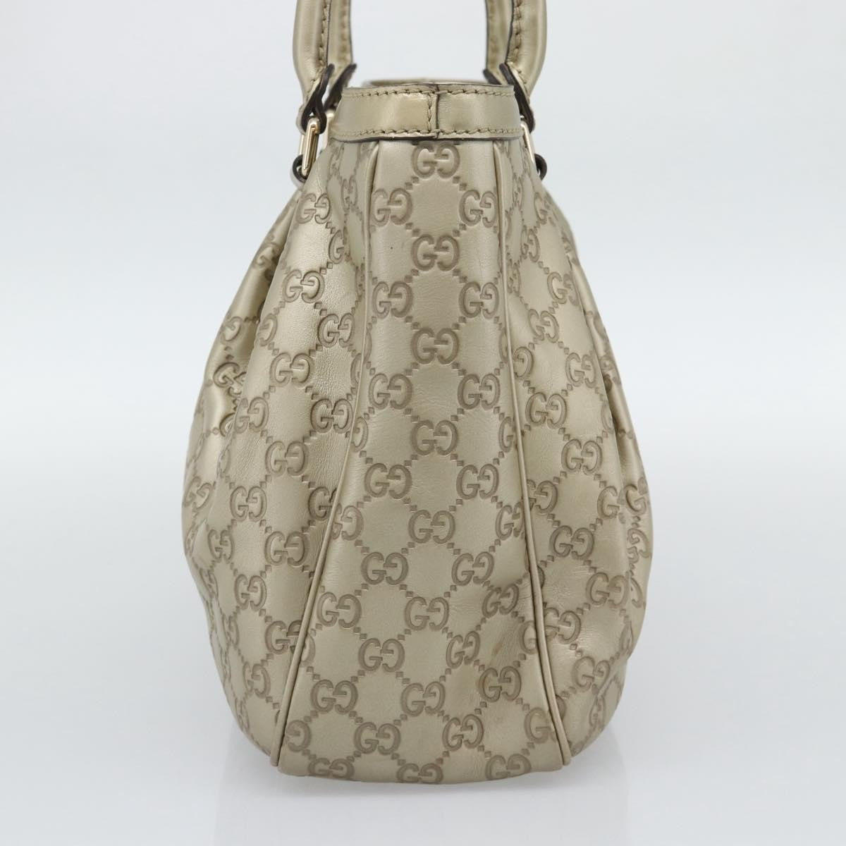 Gucci Sukey Top Handle Guccissima Leather Gold Leather Tote Bag Bag (Pre-Owned)