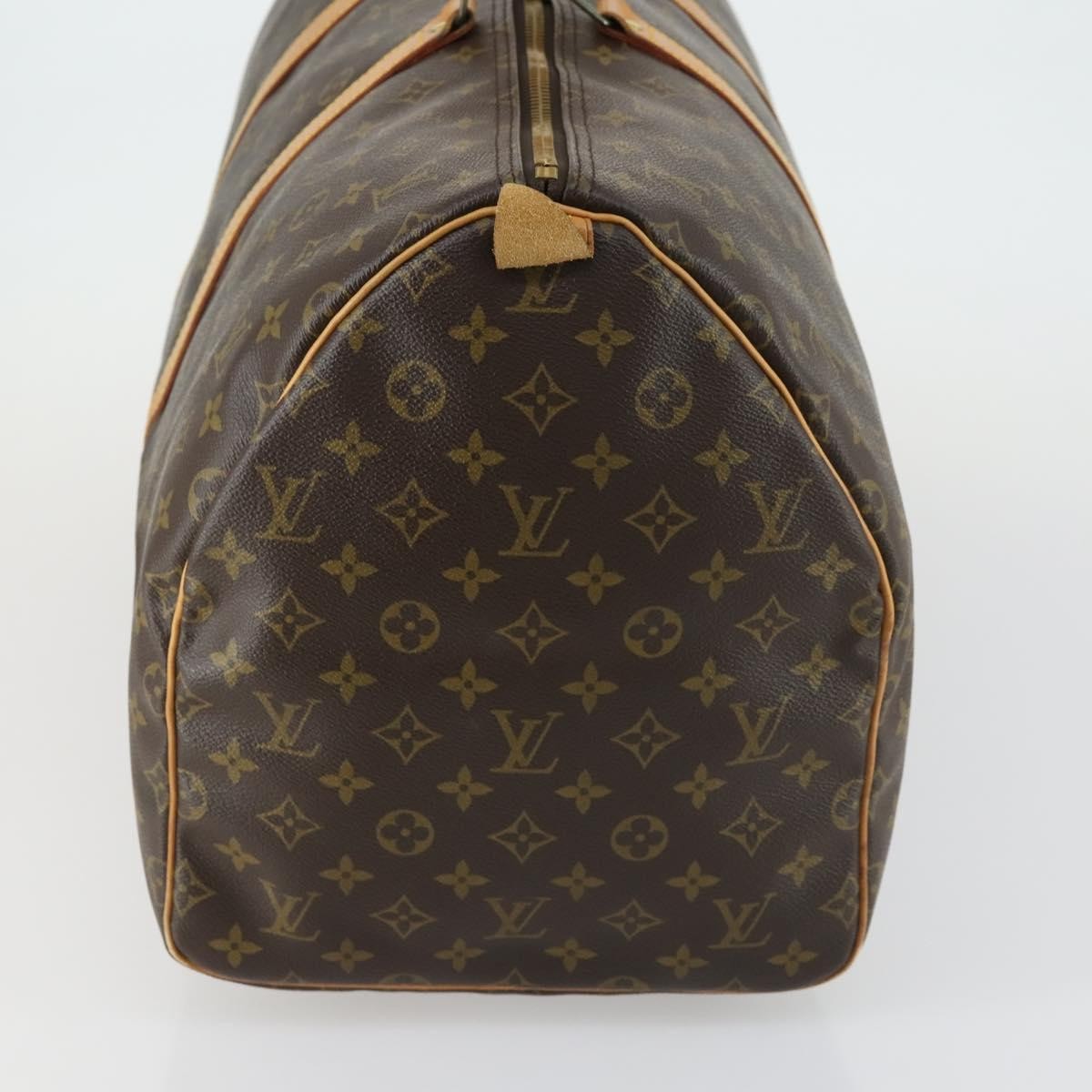 Louis Vuitton Keepall Monogram Canvas Brown Canvas Travel Bag Bag (Pre-Owned)
